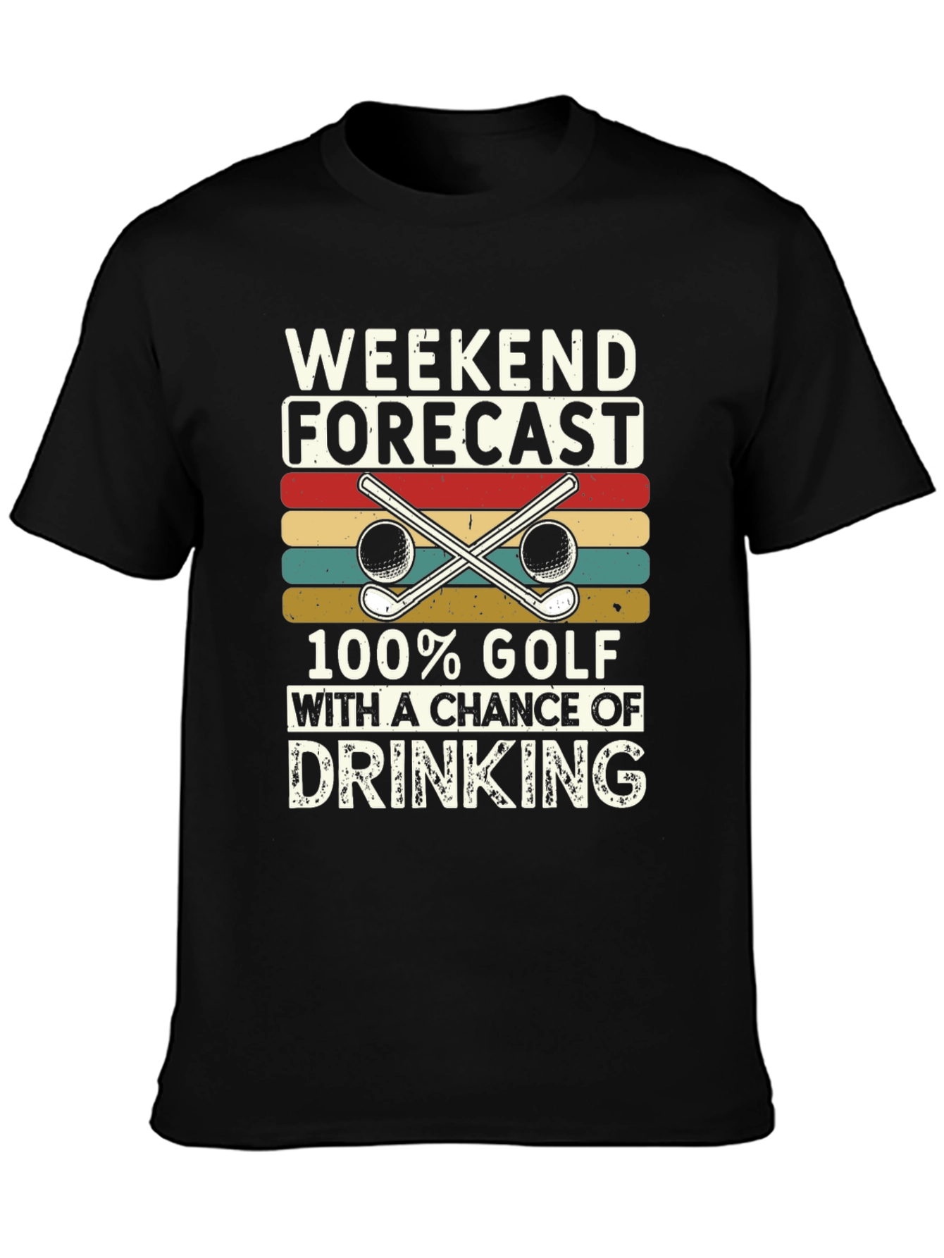 Weekend Forecast Golf T-Shirt