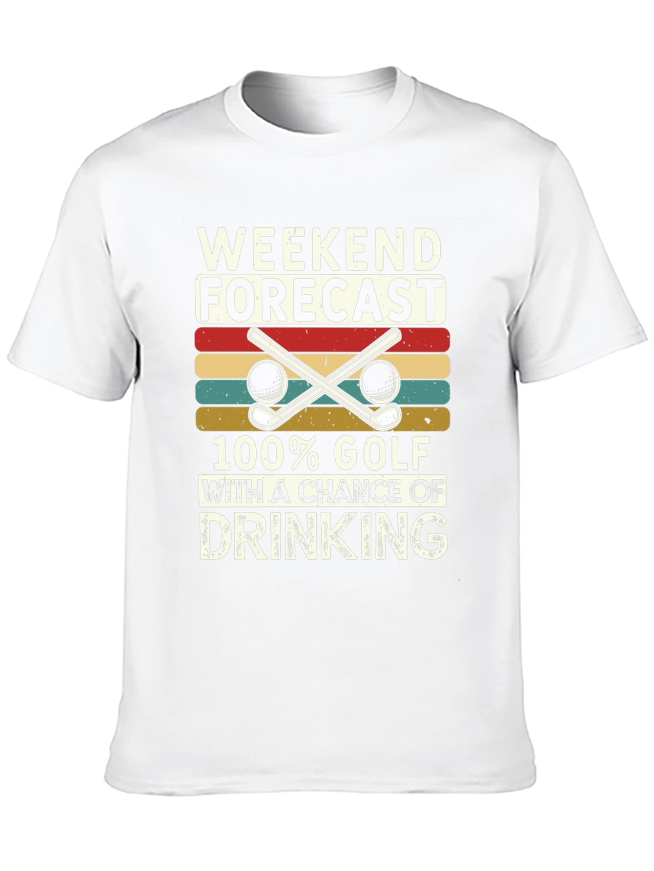 Weekend Forecast Golf T-Shirt