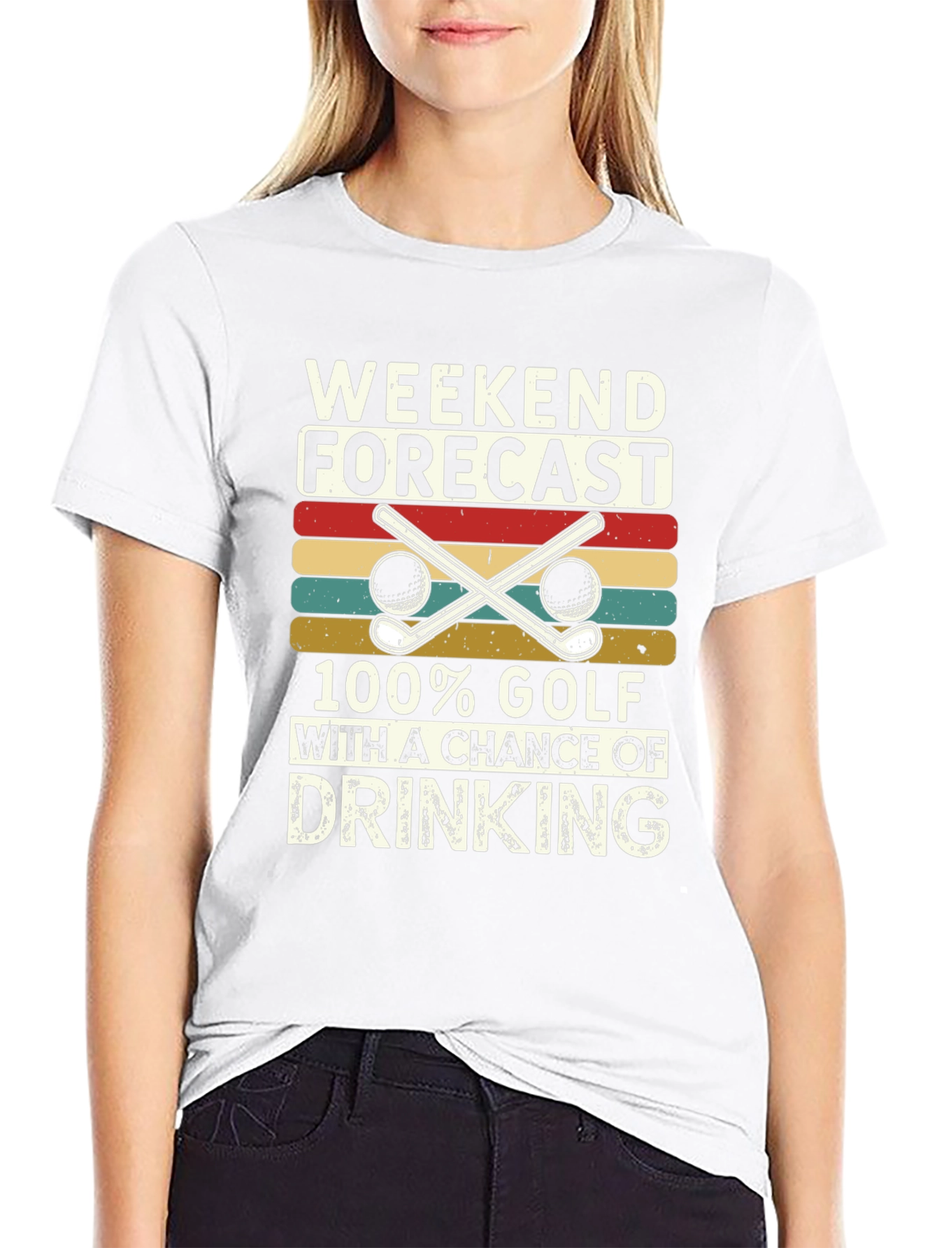 Weekend Forecast Golf T-Shirt