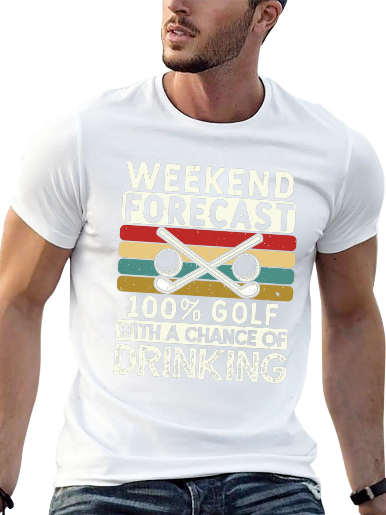Weekend Forecast Golf T-Shirt