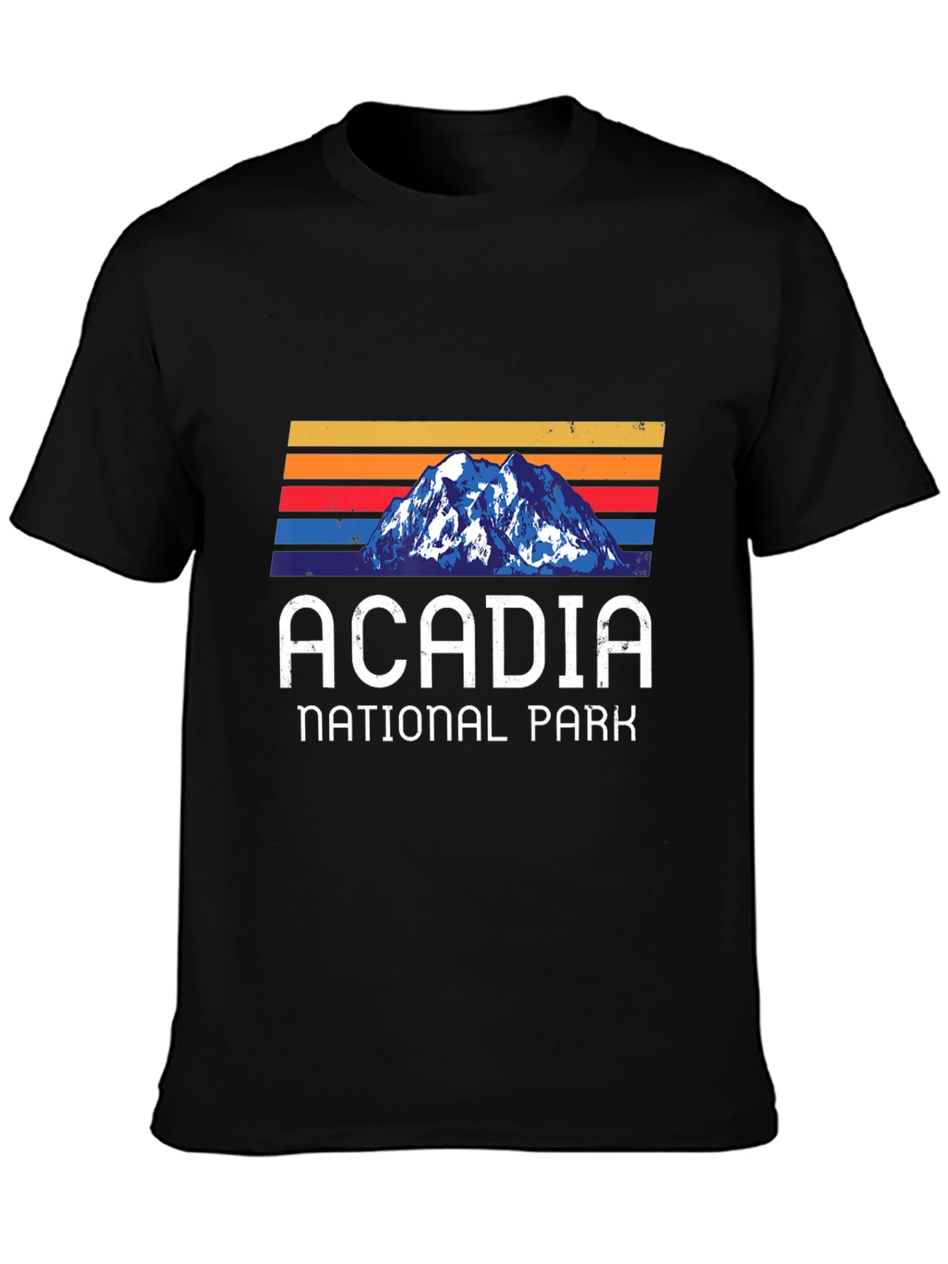 Acadia National Park Retro Graphic T-Shirt