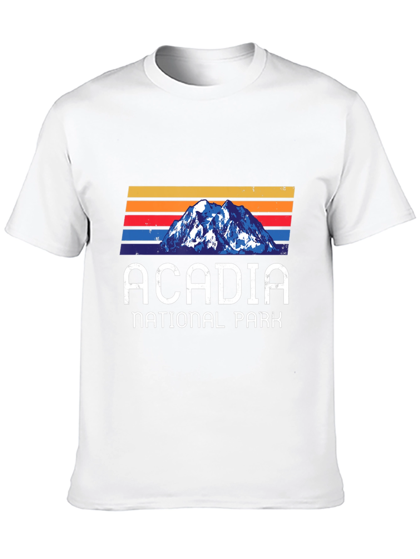 Acadia National Park Retro Graphic T-Shirt