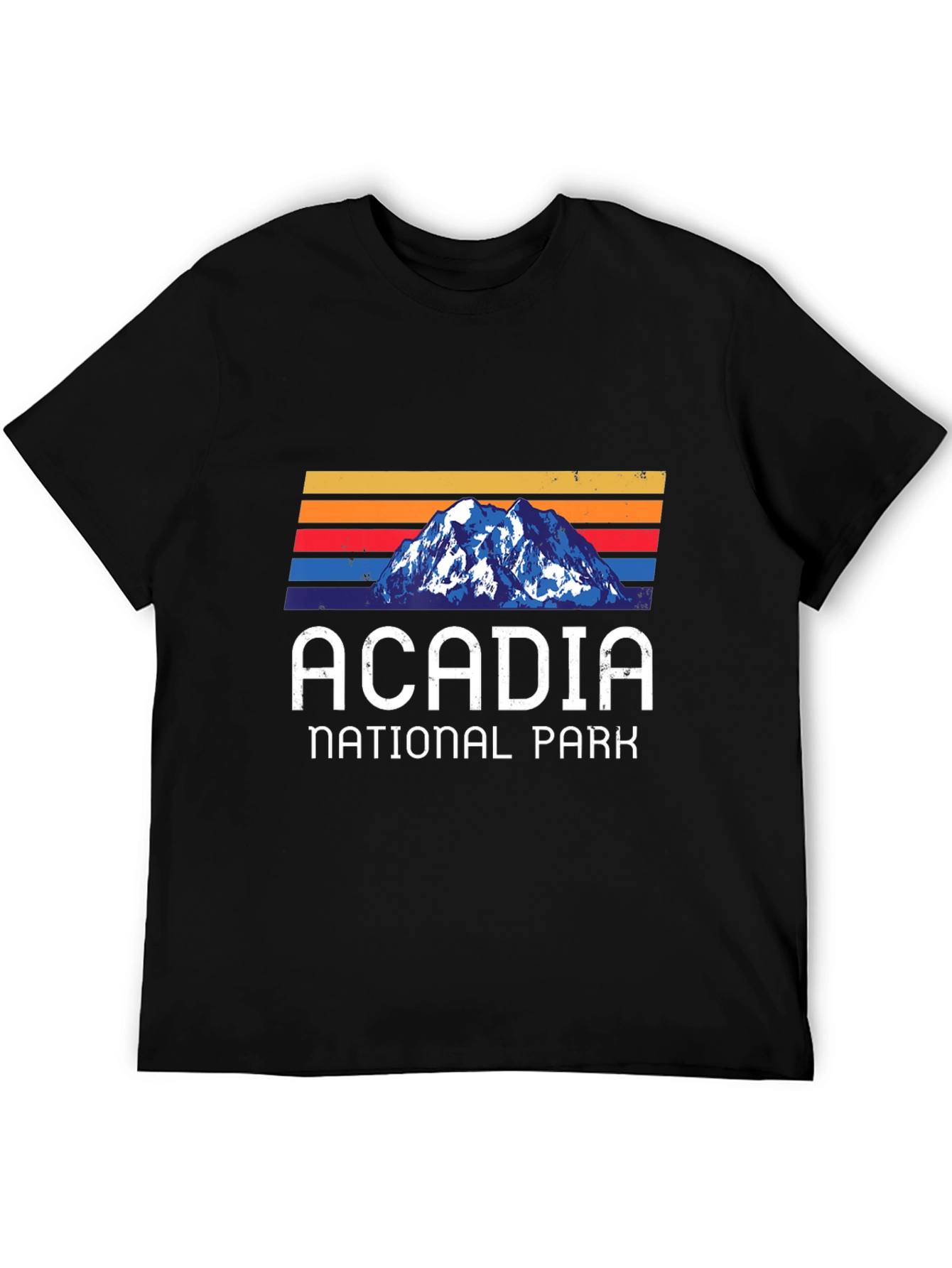 Acadia National Park Retro Graphic T-Shirt