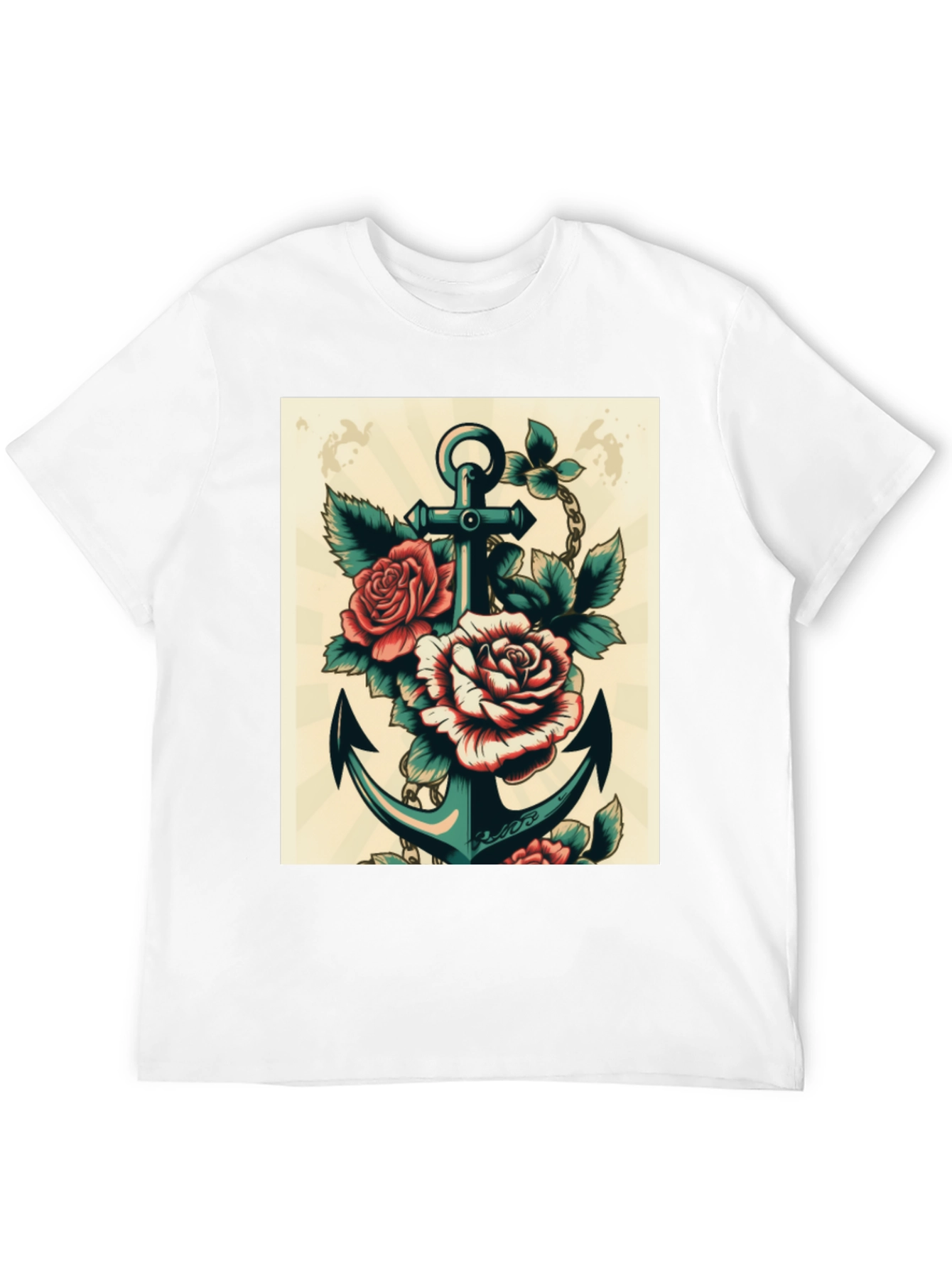 Anchor & Roses Graphic T-Shirt