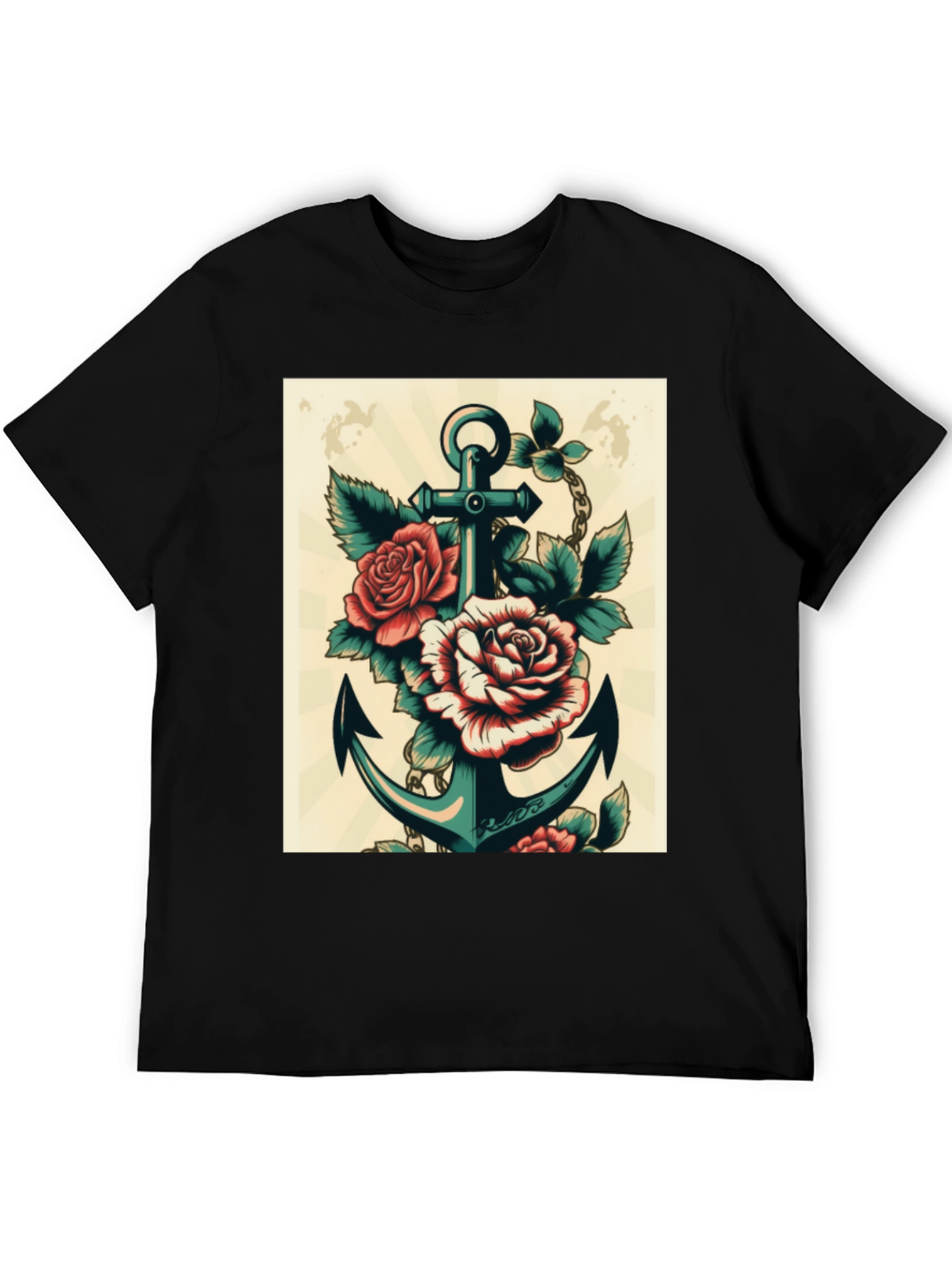 Anchor & Roses Graphic T-Shirt