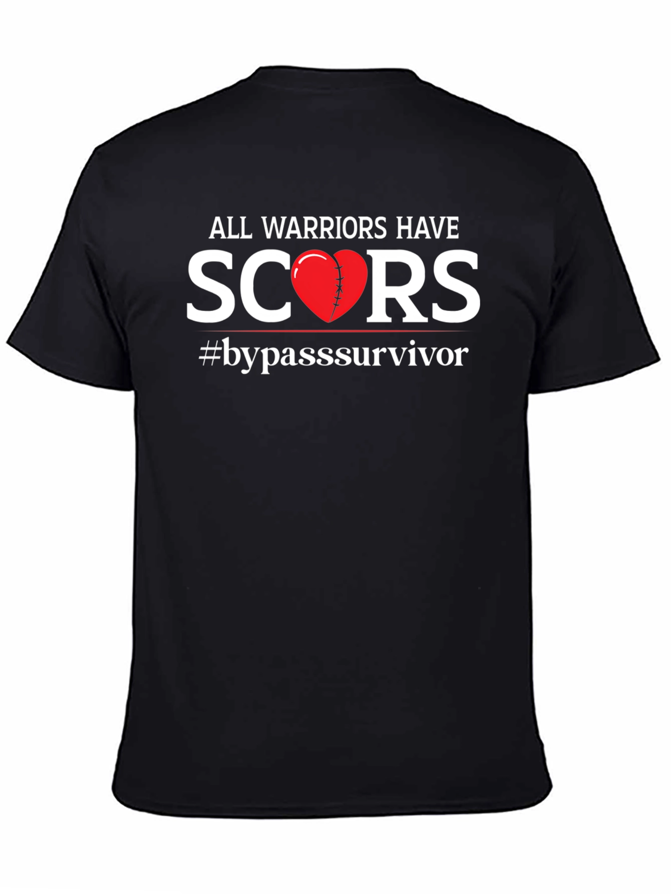 Warrior Scars Heart Bypass Survivor T-Shirt