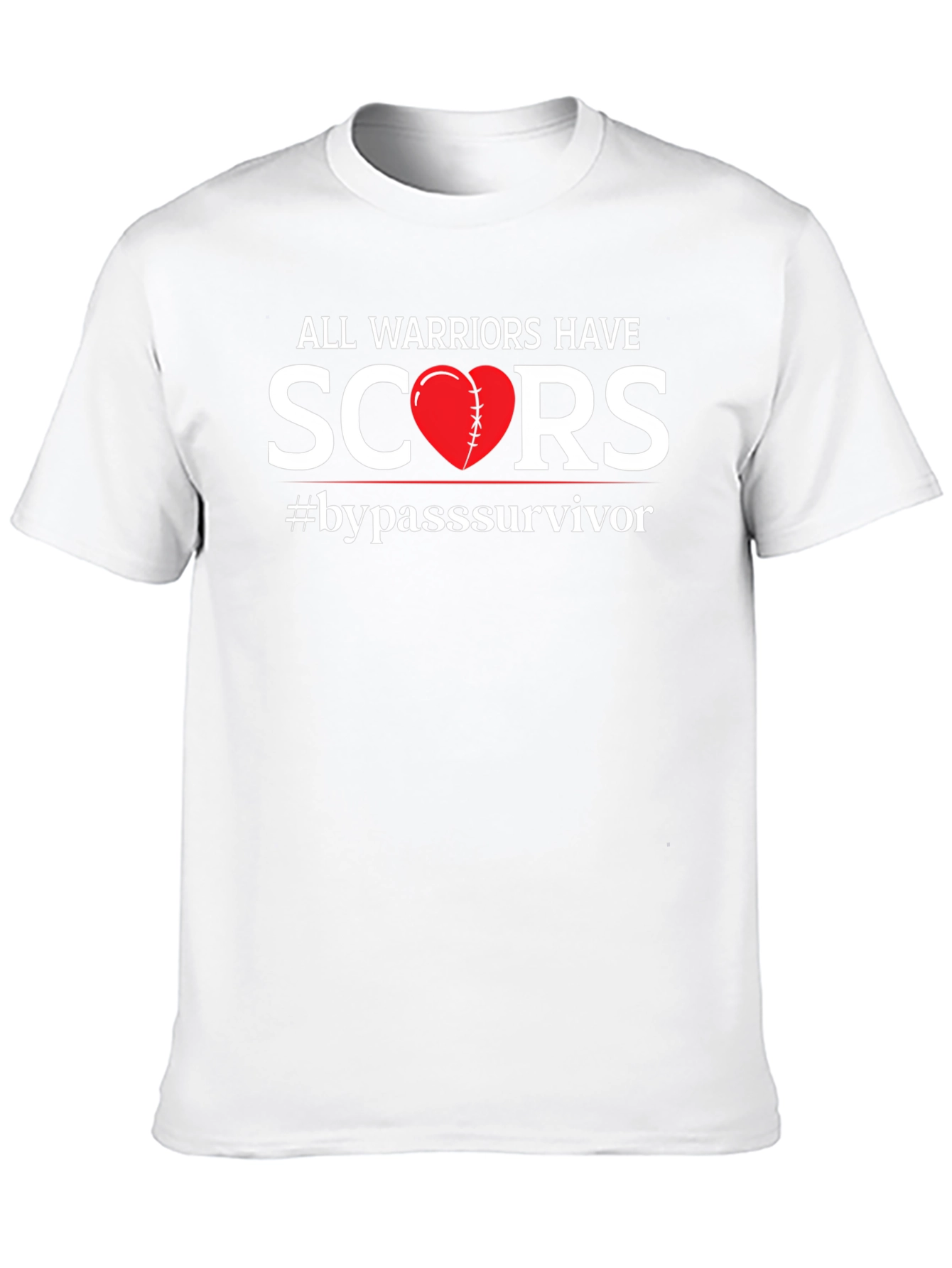 Warrior Scars Heart Bypass Survivor T-Shirt