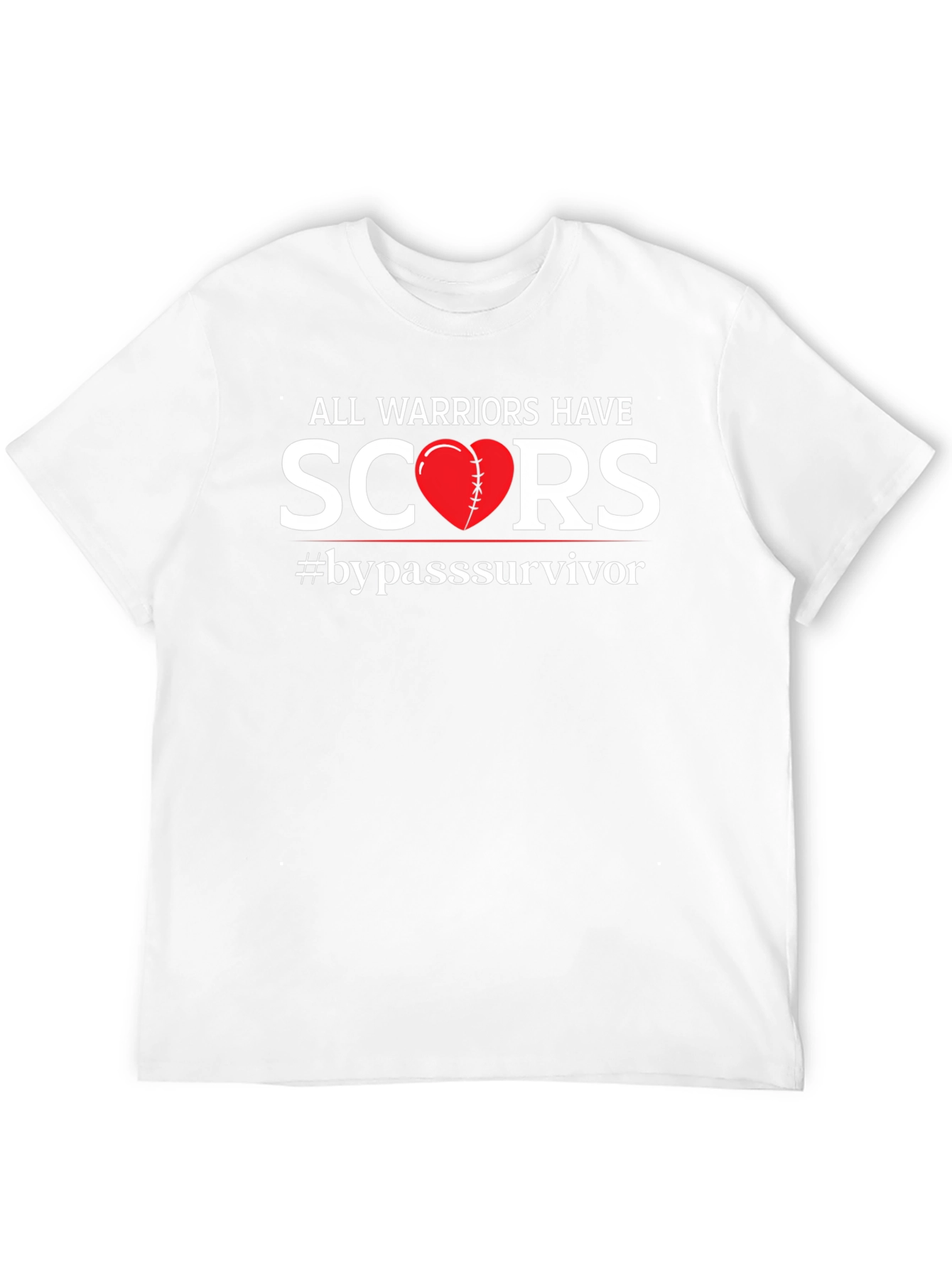 Warrior Scars Heart Bypass Survivor T-Shirt