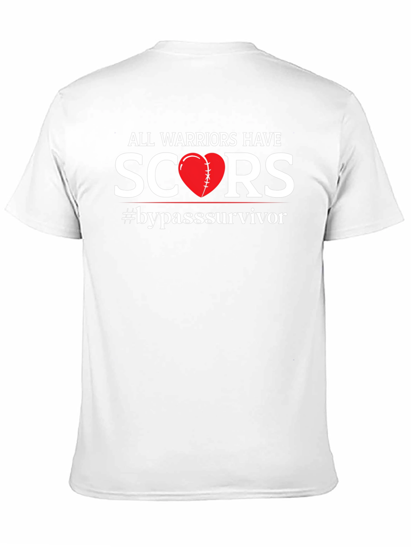 Warrior Scars Heart Bypass Survivor T-Shirt