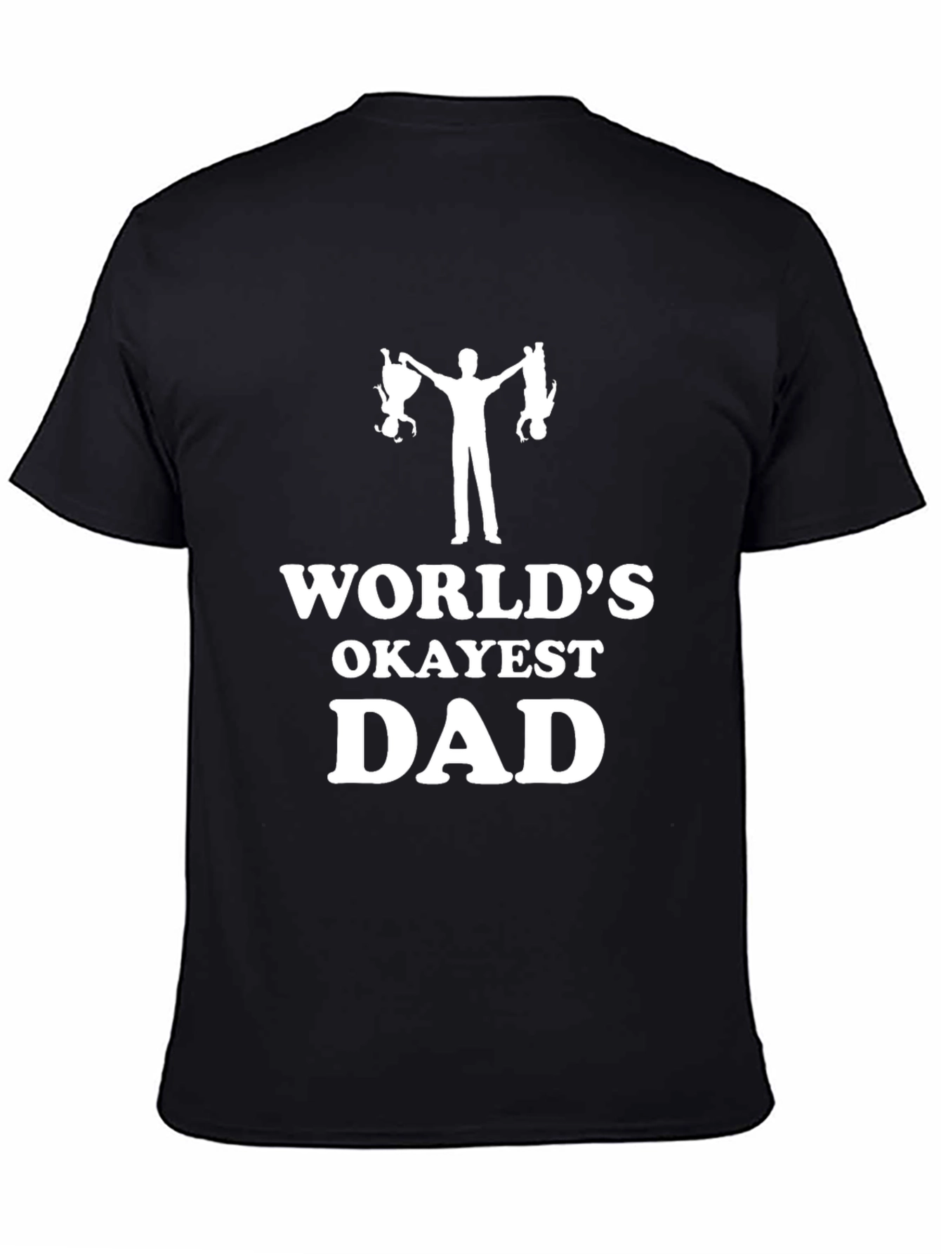 Worlds Okayest Dad Graphic T-Shirt