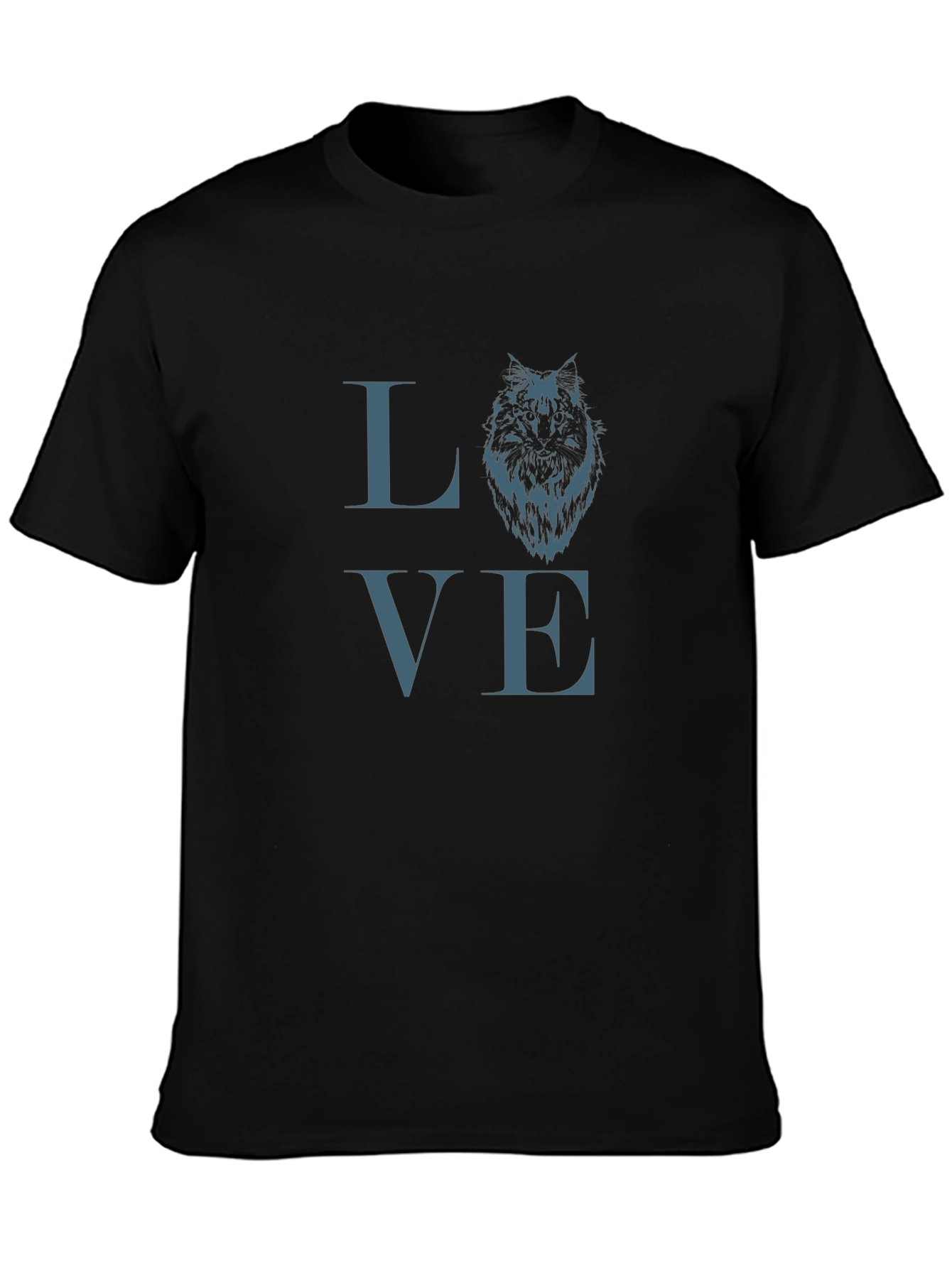 Wolf Love T-Shirt - Graphic Print Tee
