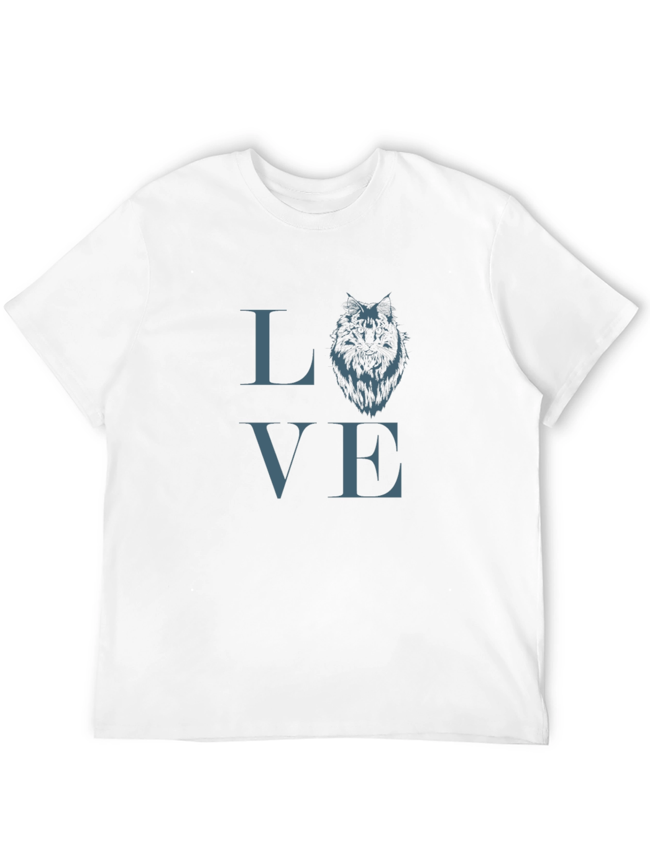 Wolf Love T-Shirt - Graphic Print Tee