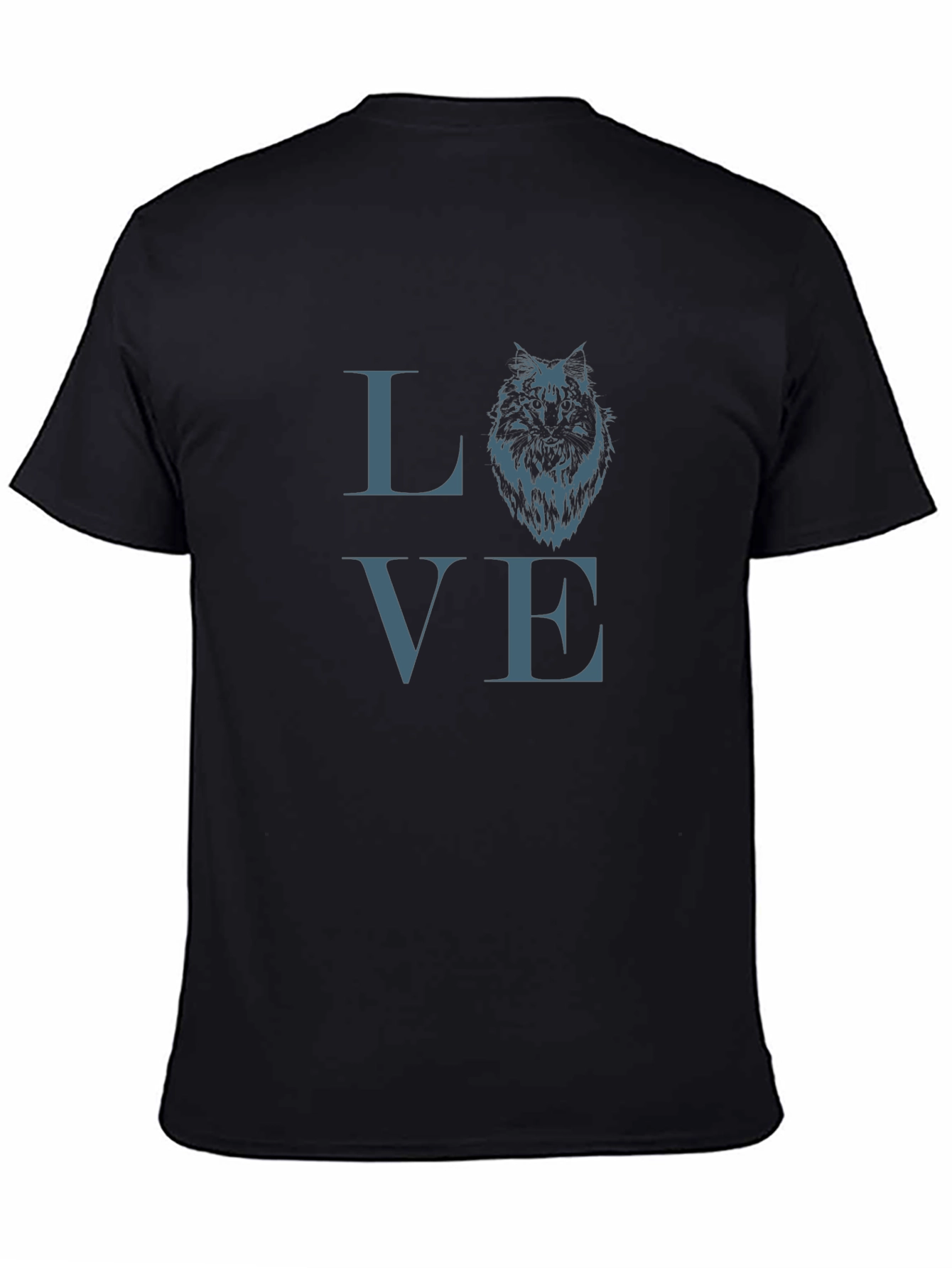 Wolf Love T-Shirt - Graphic Print Tee