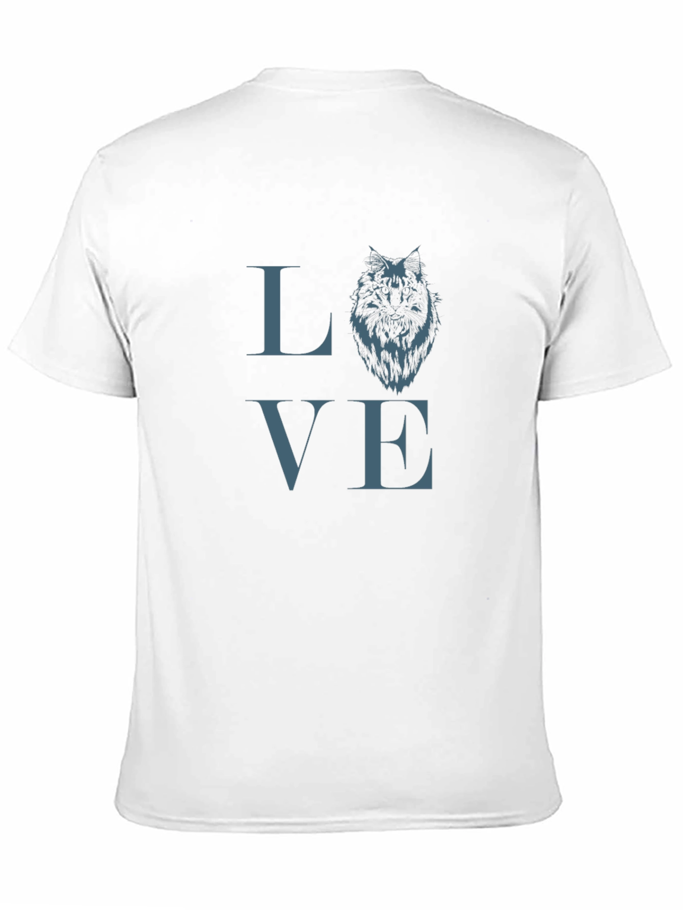 Wolf Love T-Shirt - Graphic Print Tee