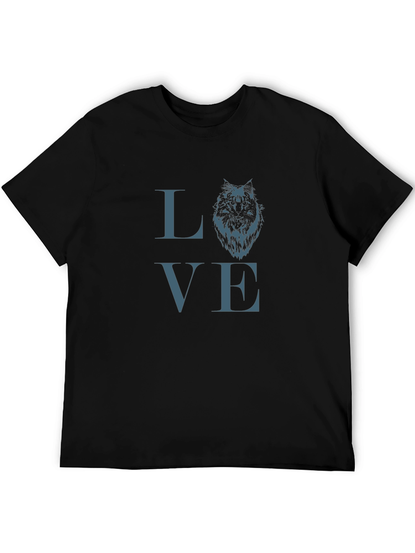 Wolf Love T-Shirt - Graphic Print Tee