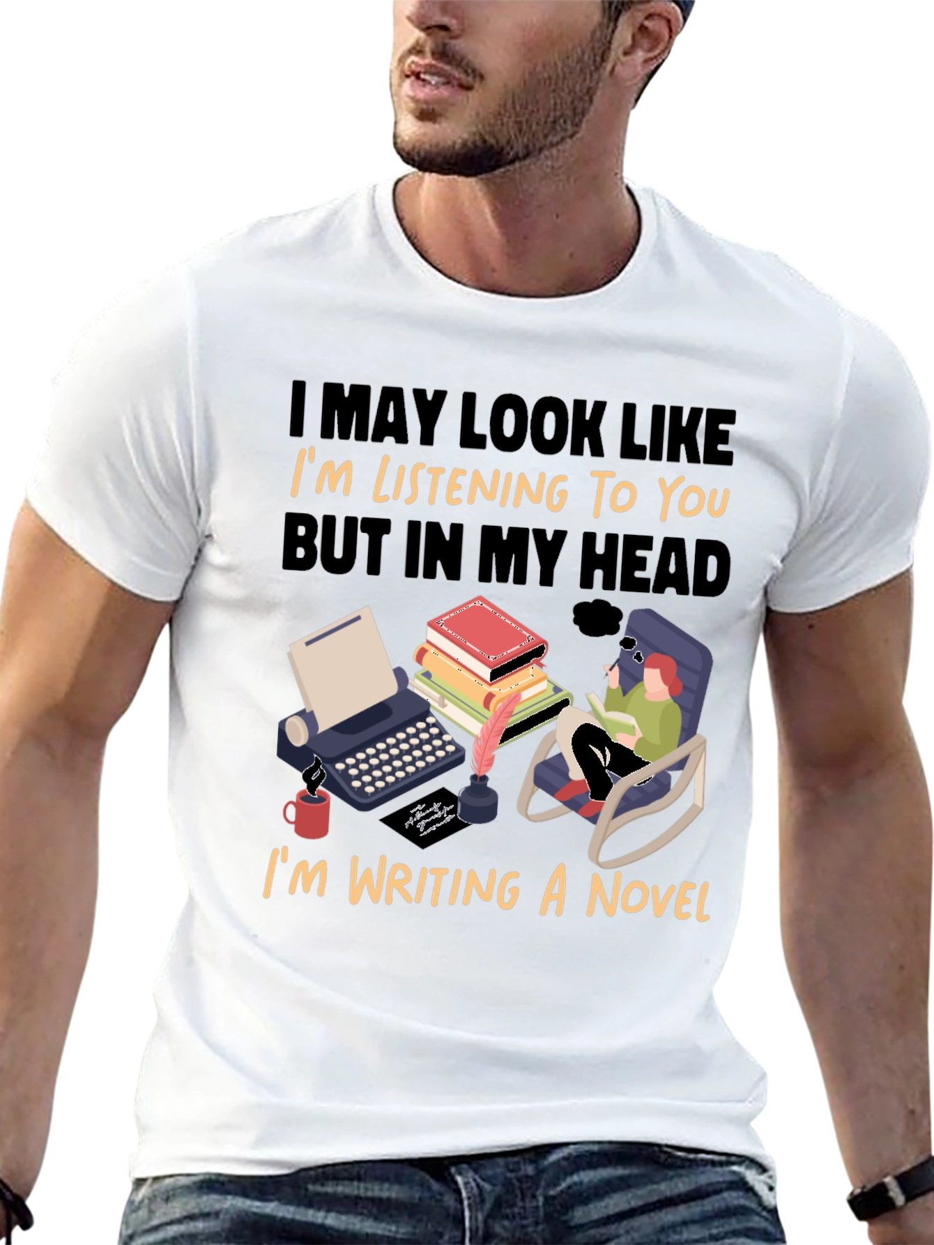 Writer Novelist Funny T-Shirt