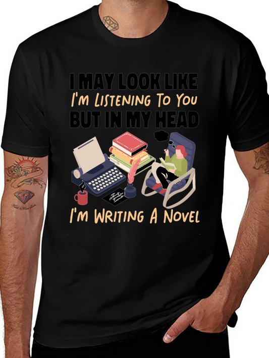 Writer Novelist Funny T-Shirt