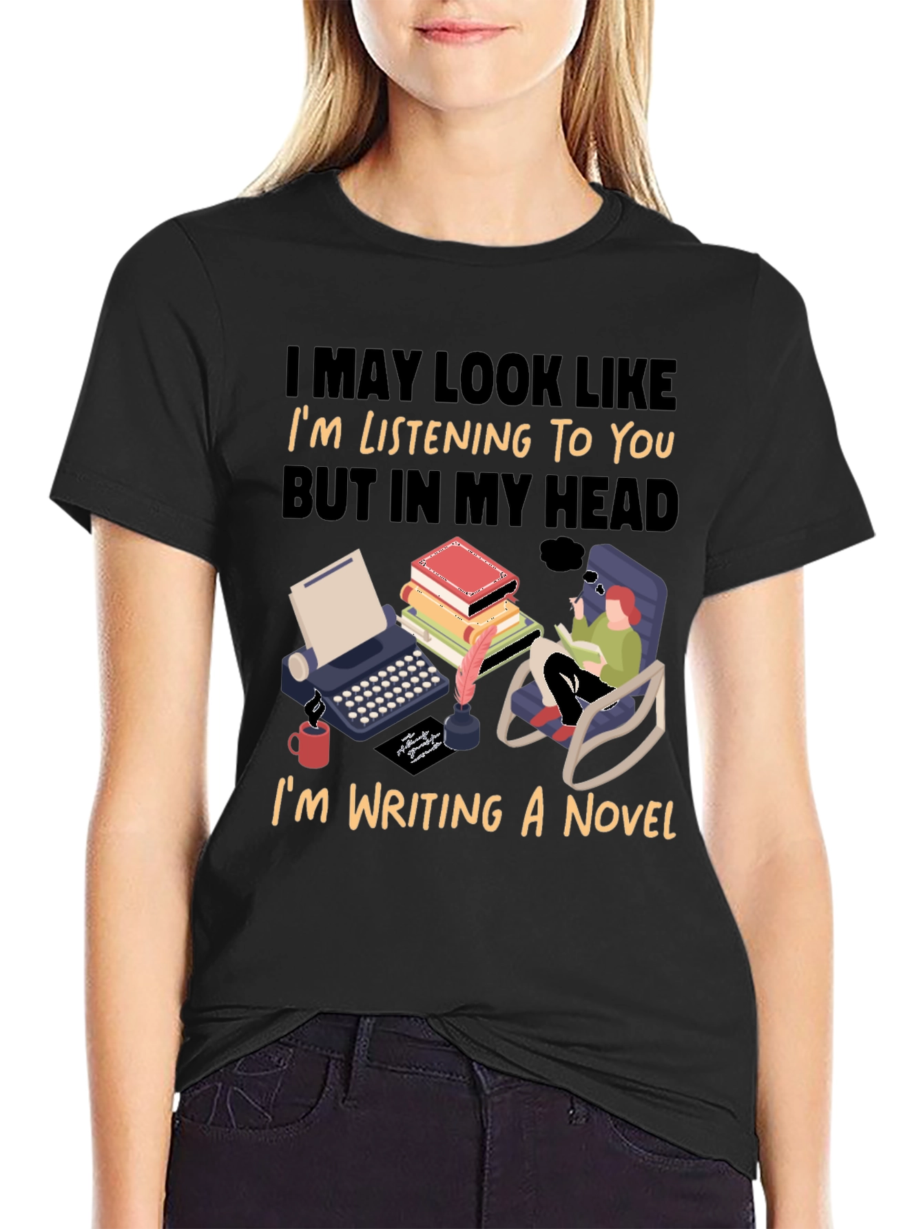 Writer Novelist Funny T-Shirt