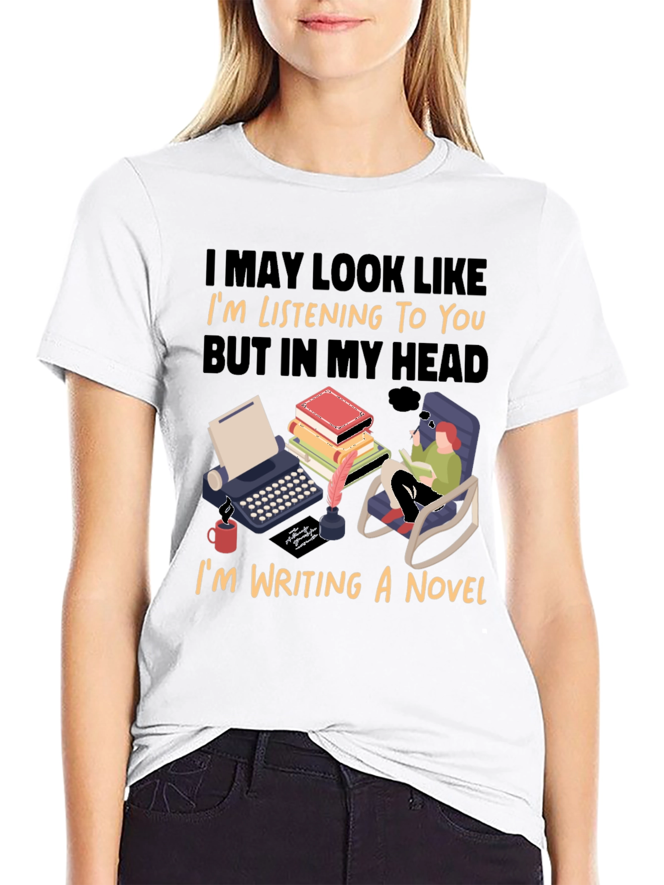 Writer Novelist Funny T-Shirt