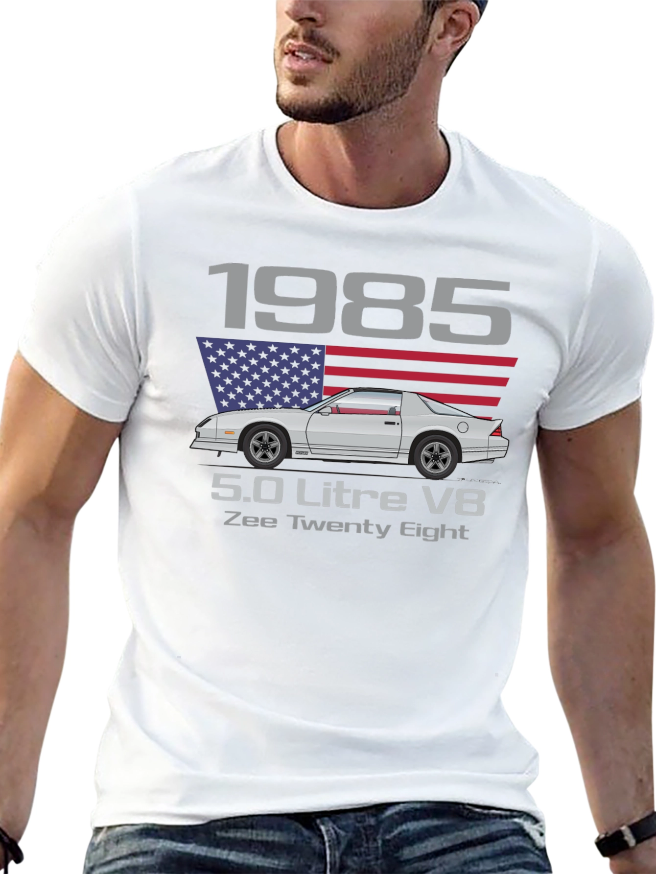 1985 Camaro Z28 5.0L V8 T-Shirt