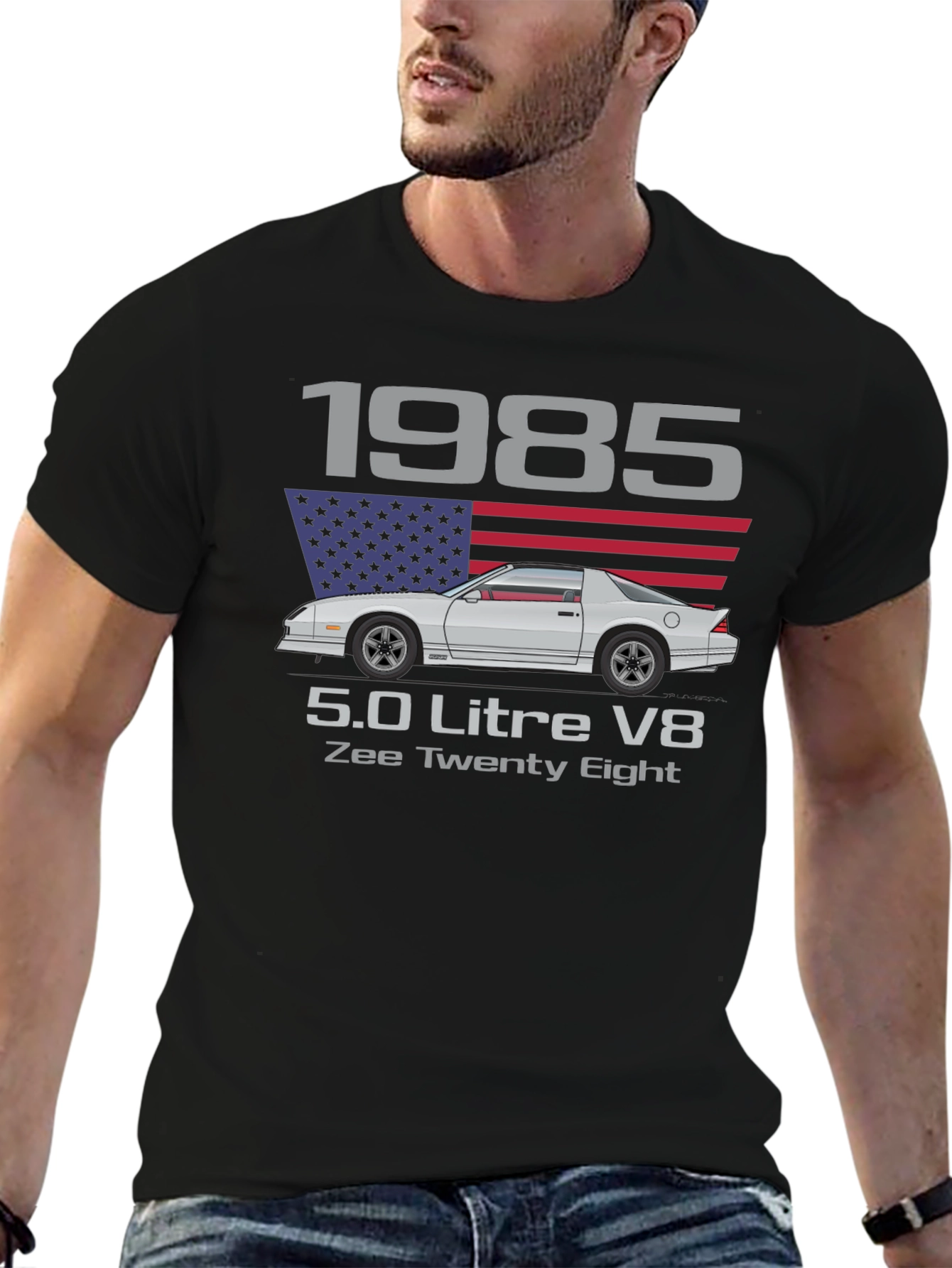 1985 Camaro Z28 5.0L V8 T-Shirt