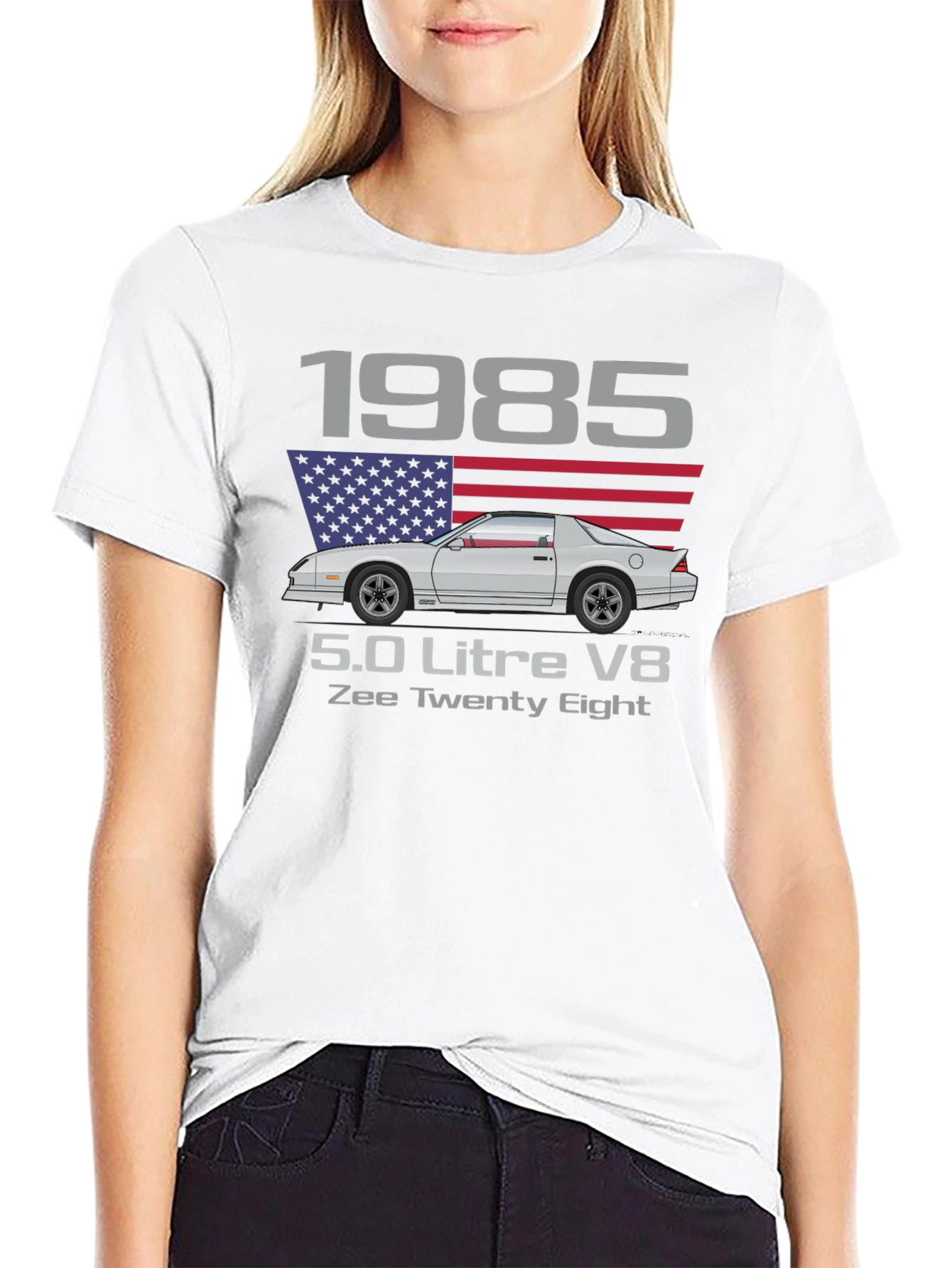 1985 Camaro Z28 5.0L V8 T-Shirt