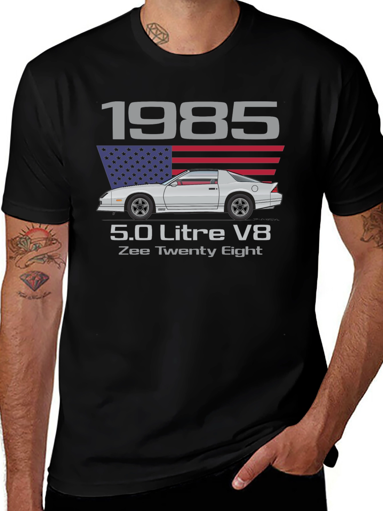 1985 Camaro Z28 5.0L V8 T-Shirt