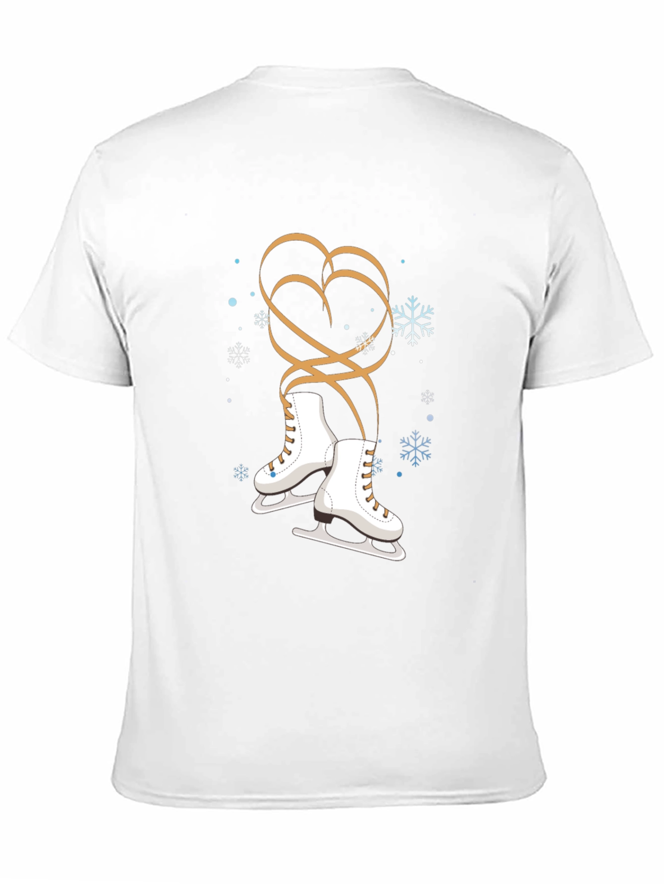 Winter Ice Skating Heart T-Shirt