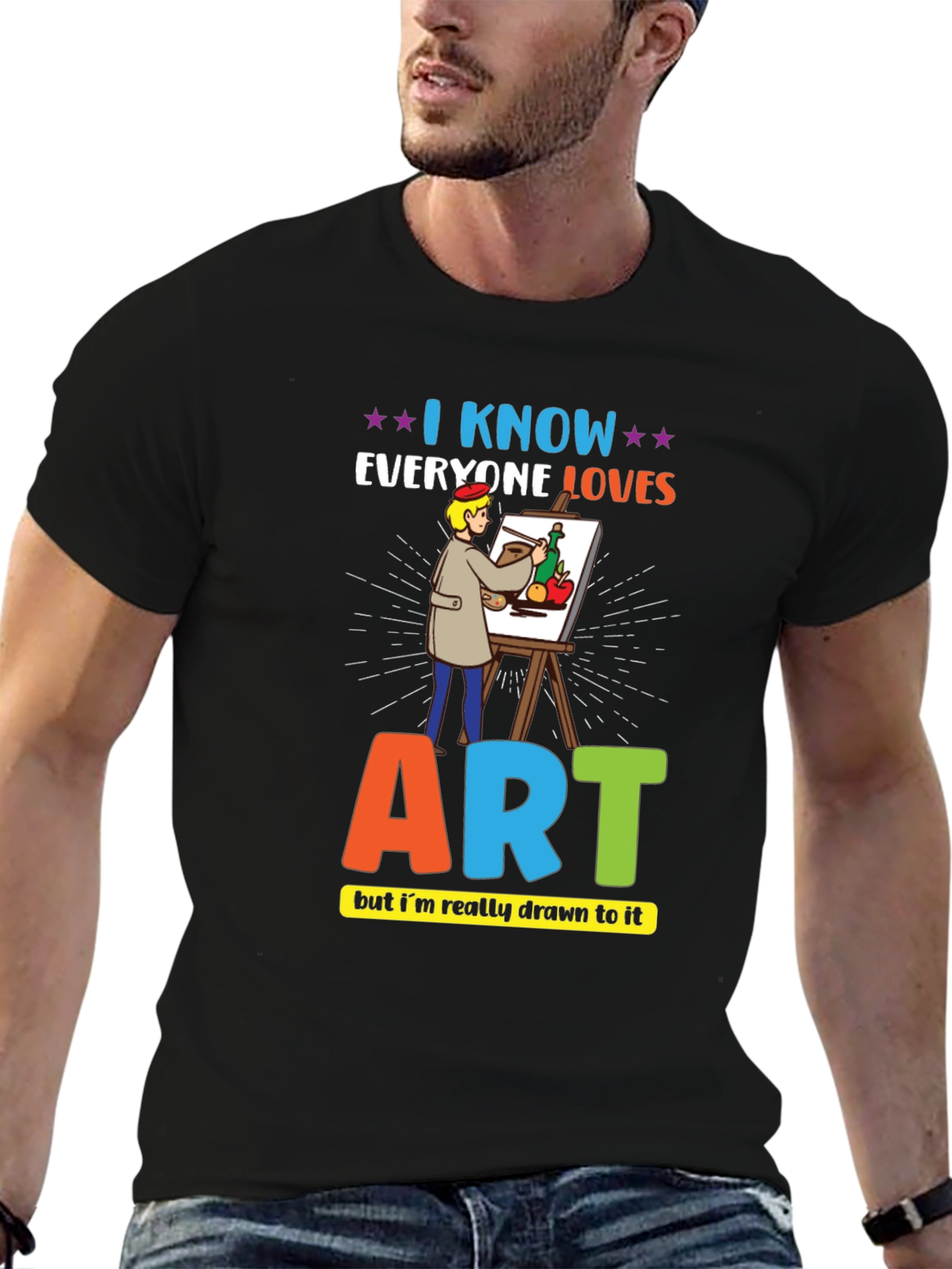 Artist Graphic T-Shirt - Art Lover Tee