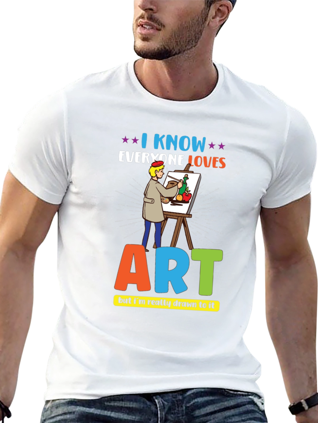 Artist Graphic T-Shirt - Art Lover Tee