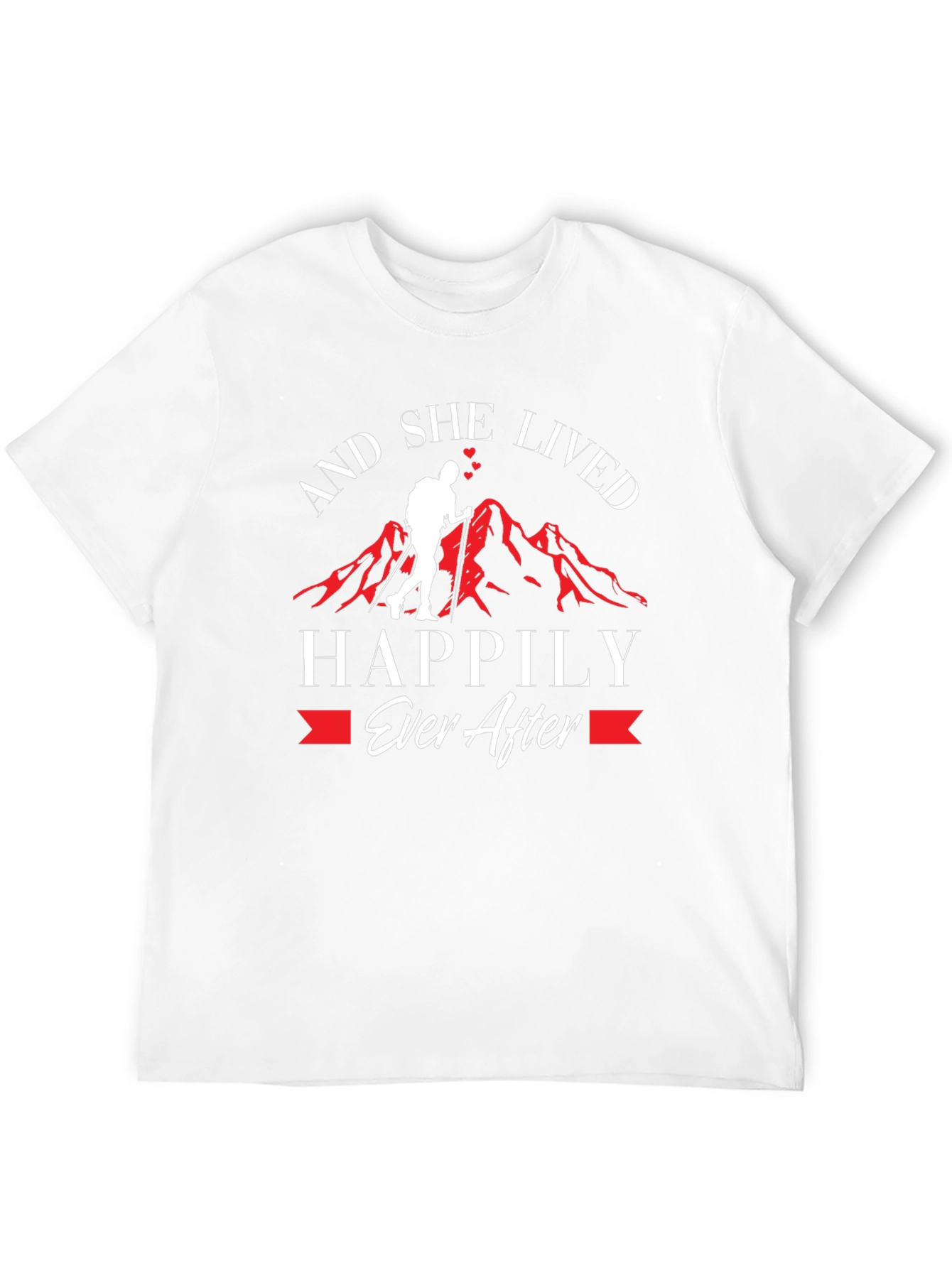 And She Lived Happily Ever After Hiker T-Shirt