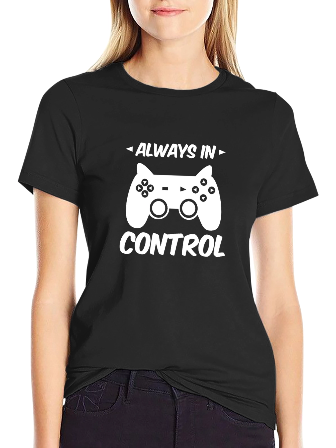 Always In Control Gamer Graphic Tee