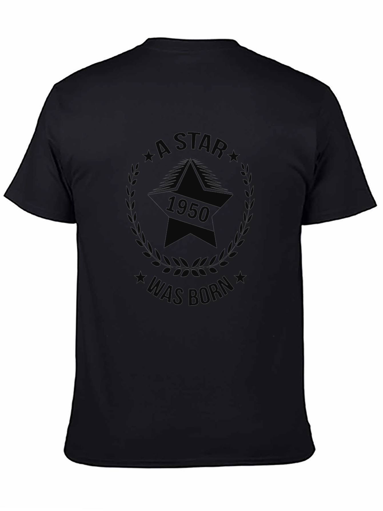 A Star Was Born 1950 Black T-Shirt