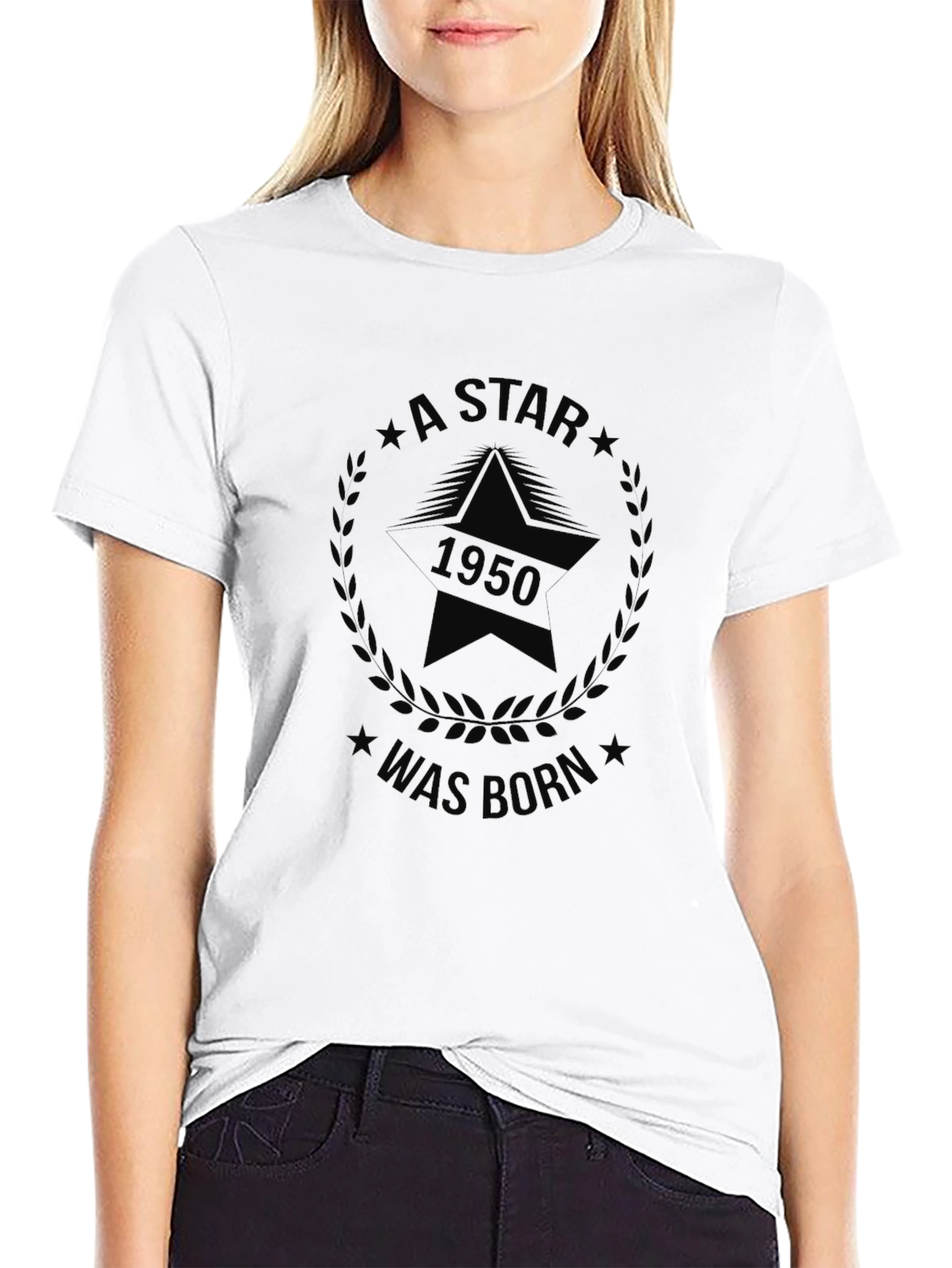 A Star Was Born 1950 Black T-Shirt