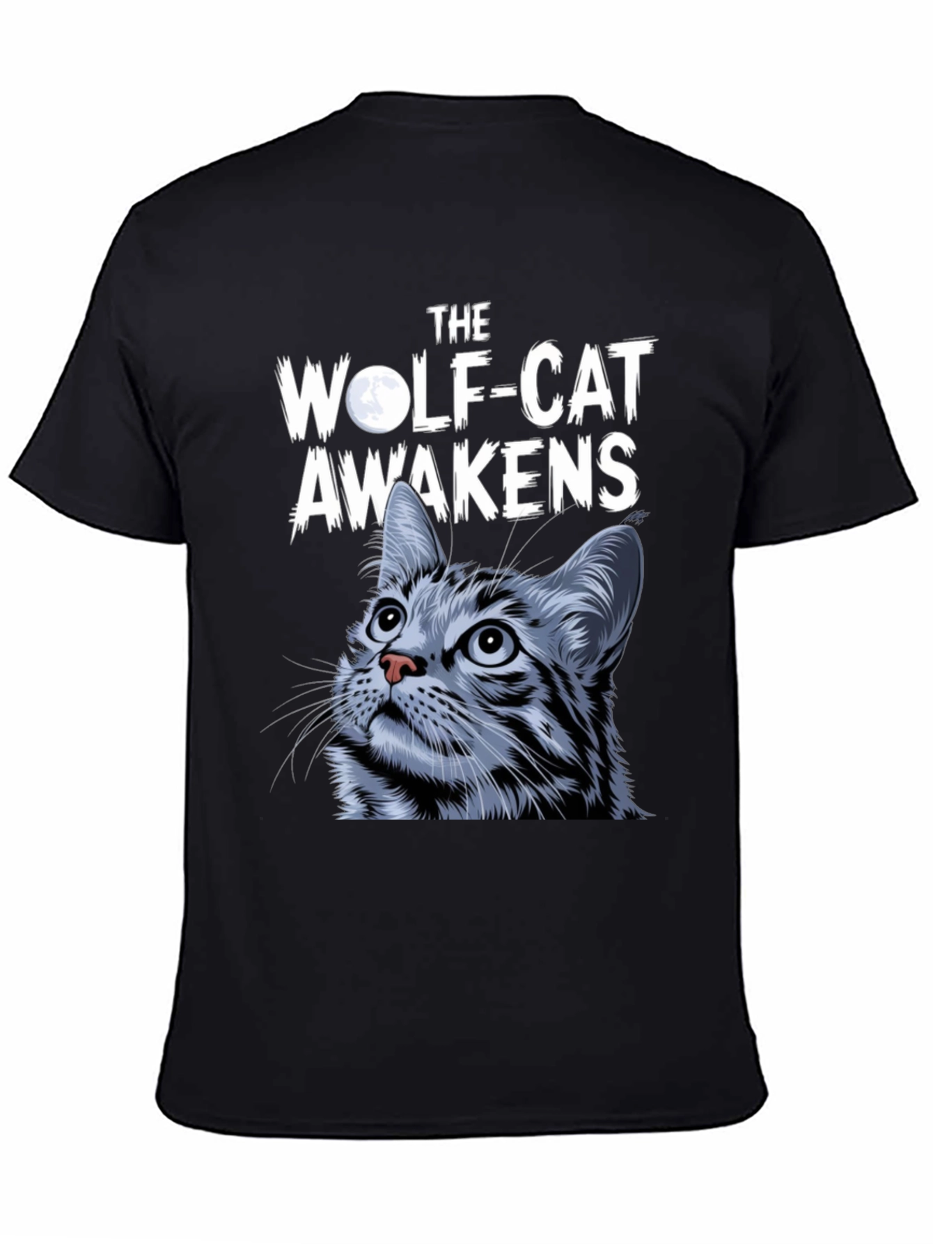Wolf-Cat Awakens Graphic Tee