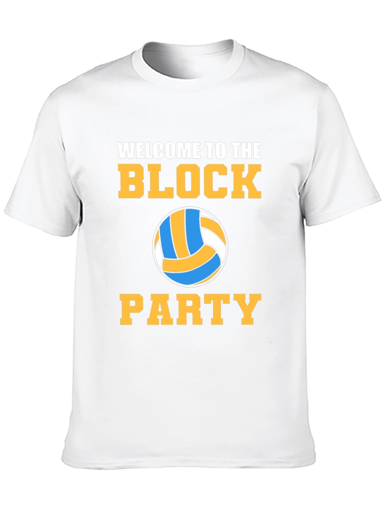Volleyball Block Party Graphic Tee