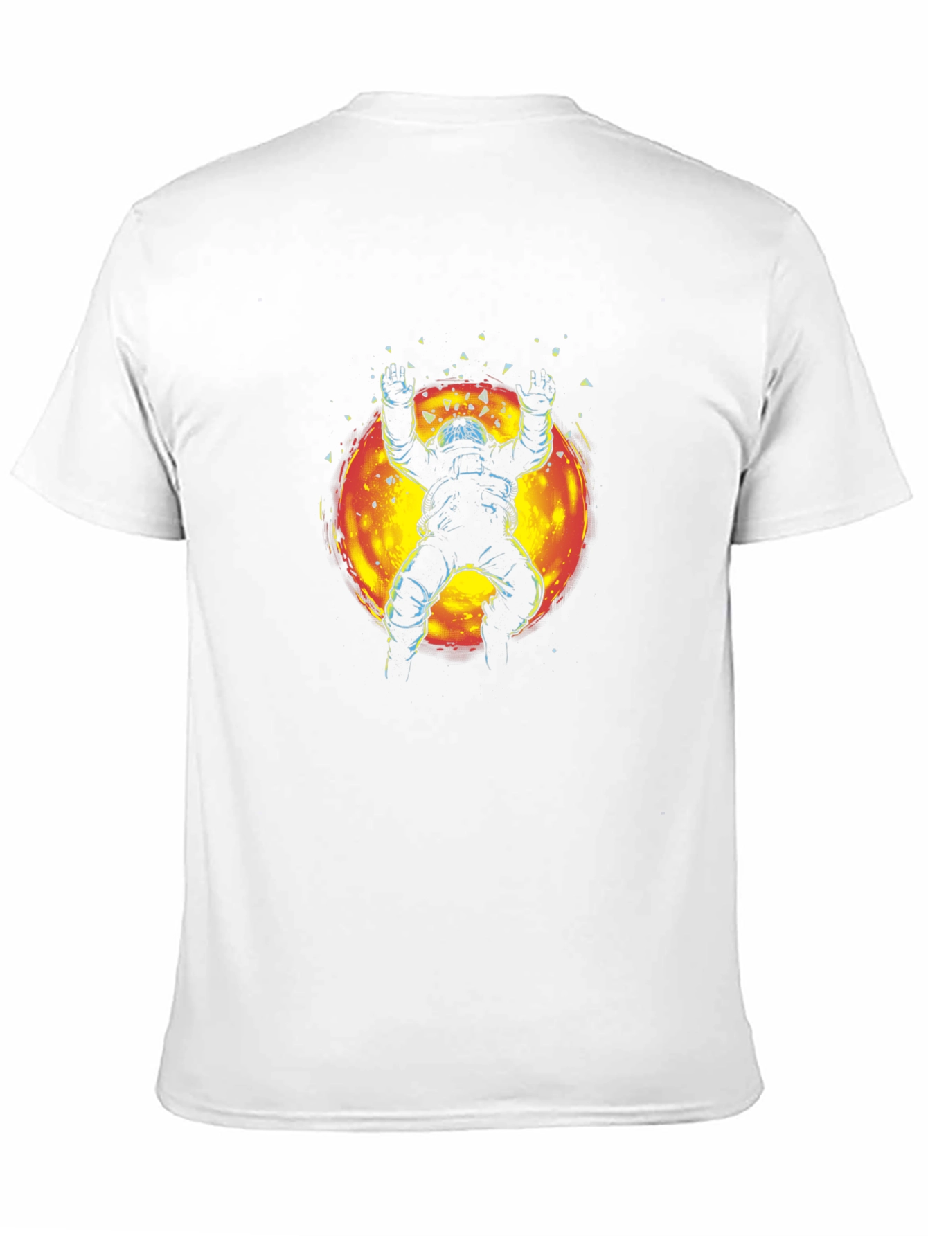 Astronaut Sunburst Graphic T-Shirt