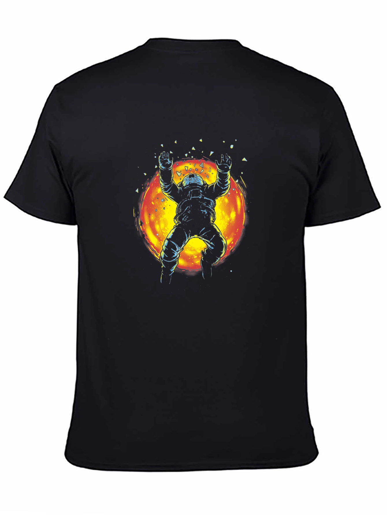 Astronaut Sunburst Graphic T-Shirt
