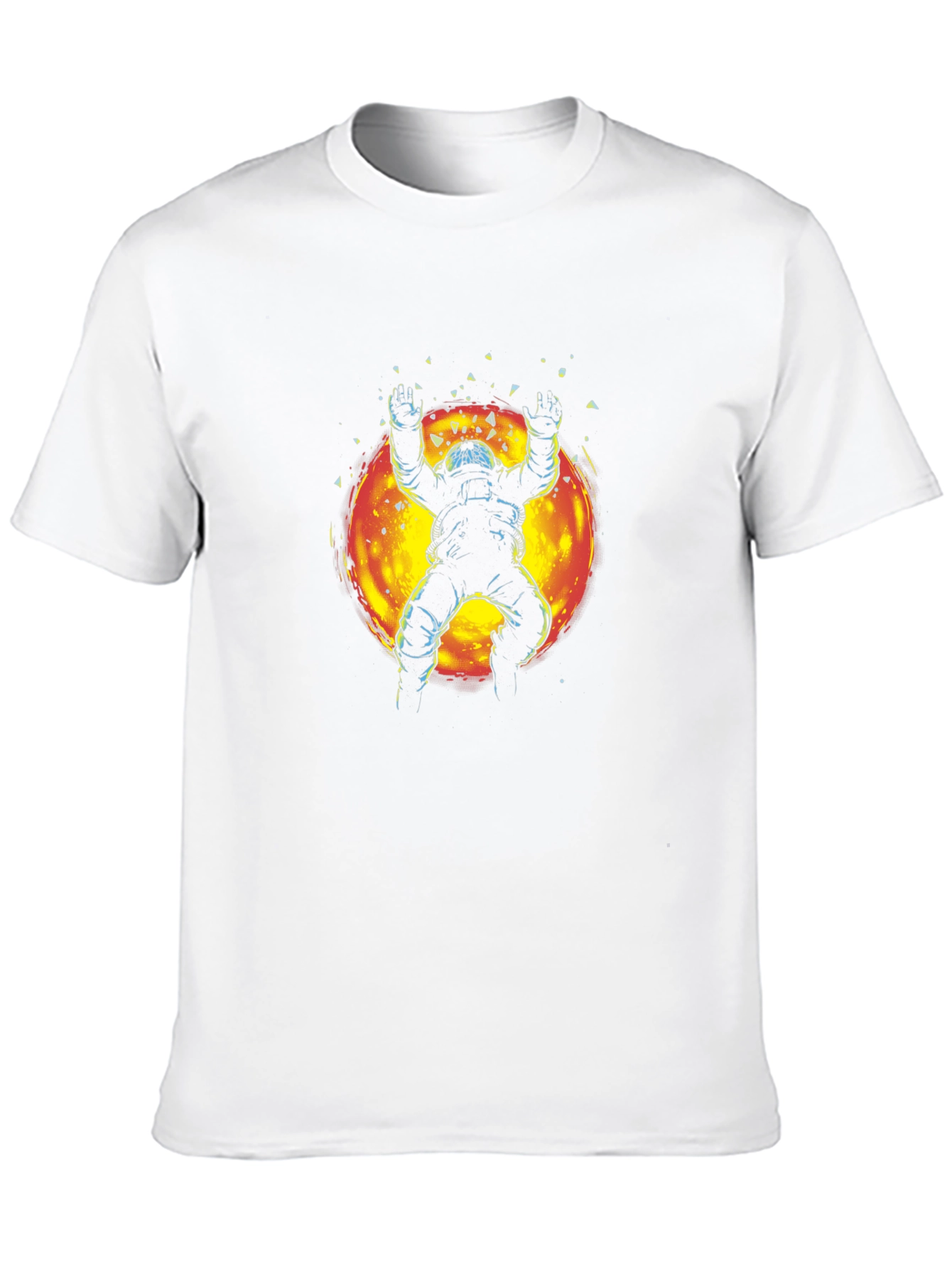 Astronaut Sunburst Graphic T-Shirt