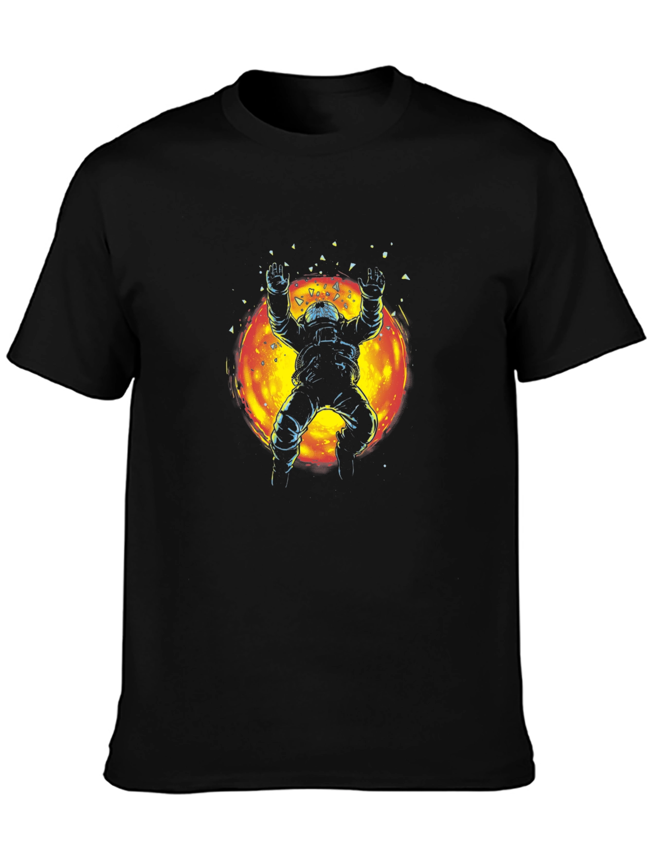 Astronaut Sunburst Graphic T-Shirt