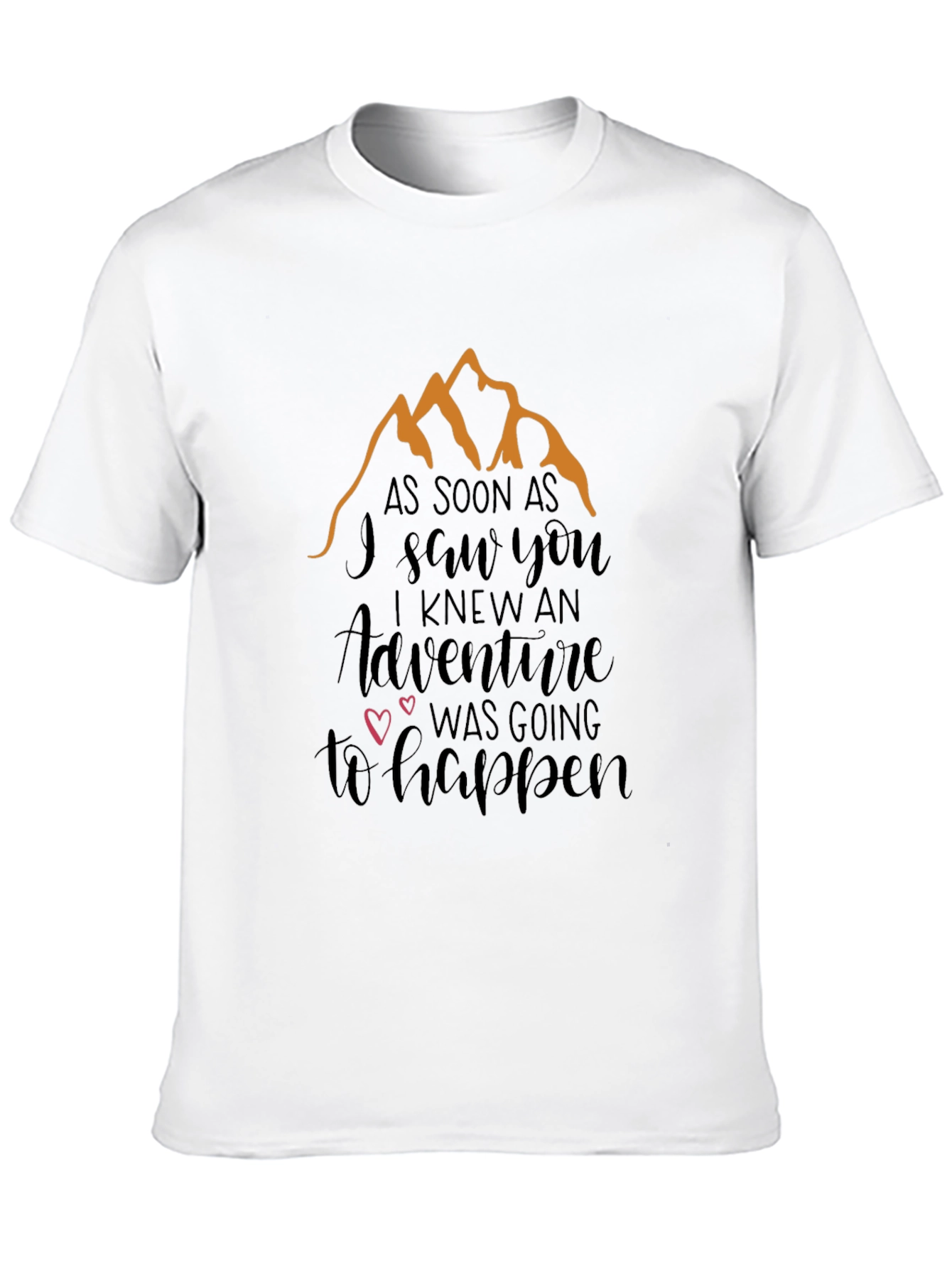 Adventure Awaits Graphic Tee - Black