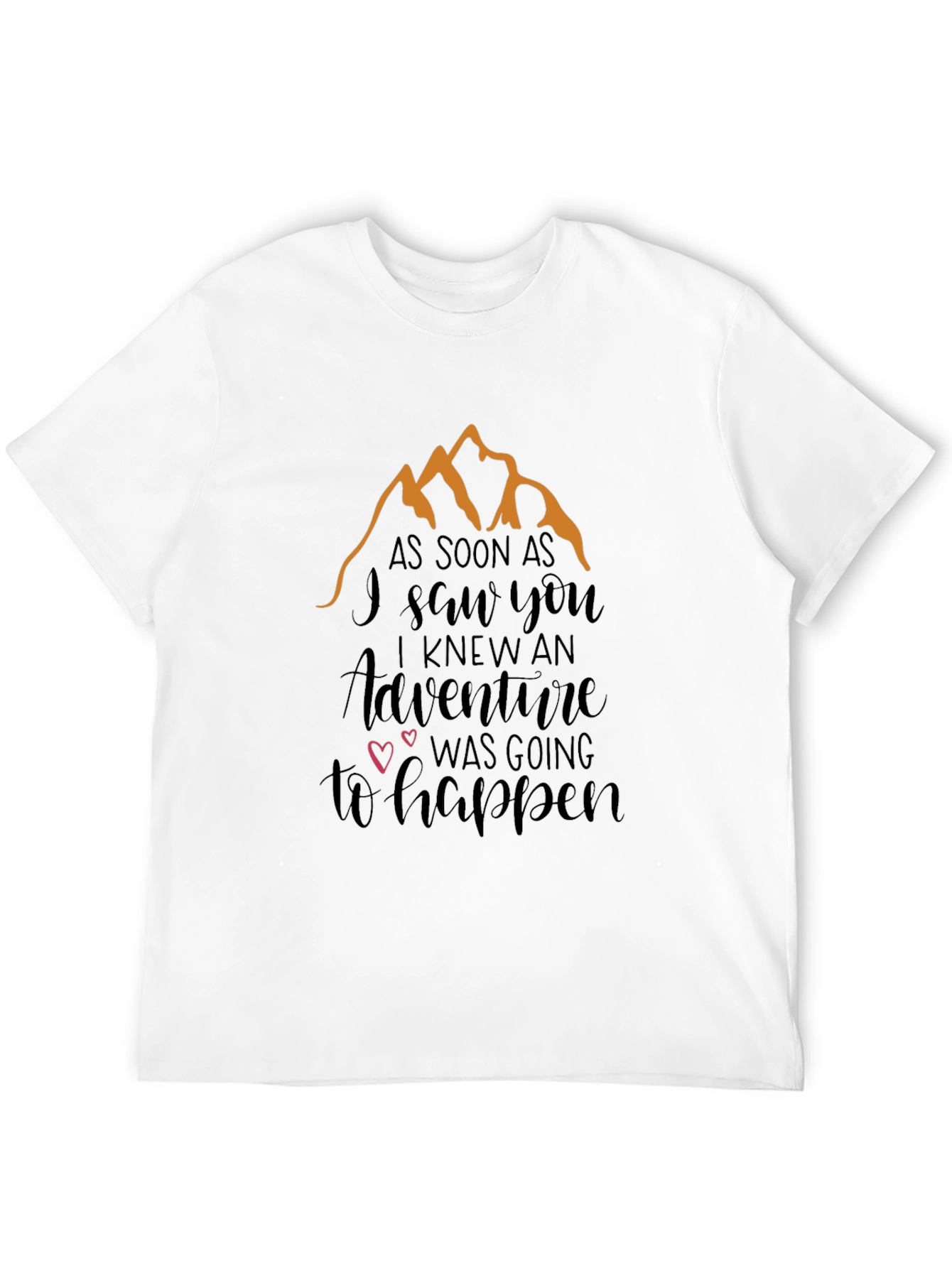 Adventure Awaits Graphic Tee - Black