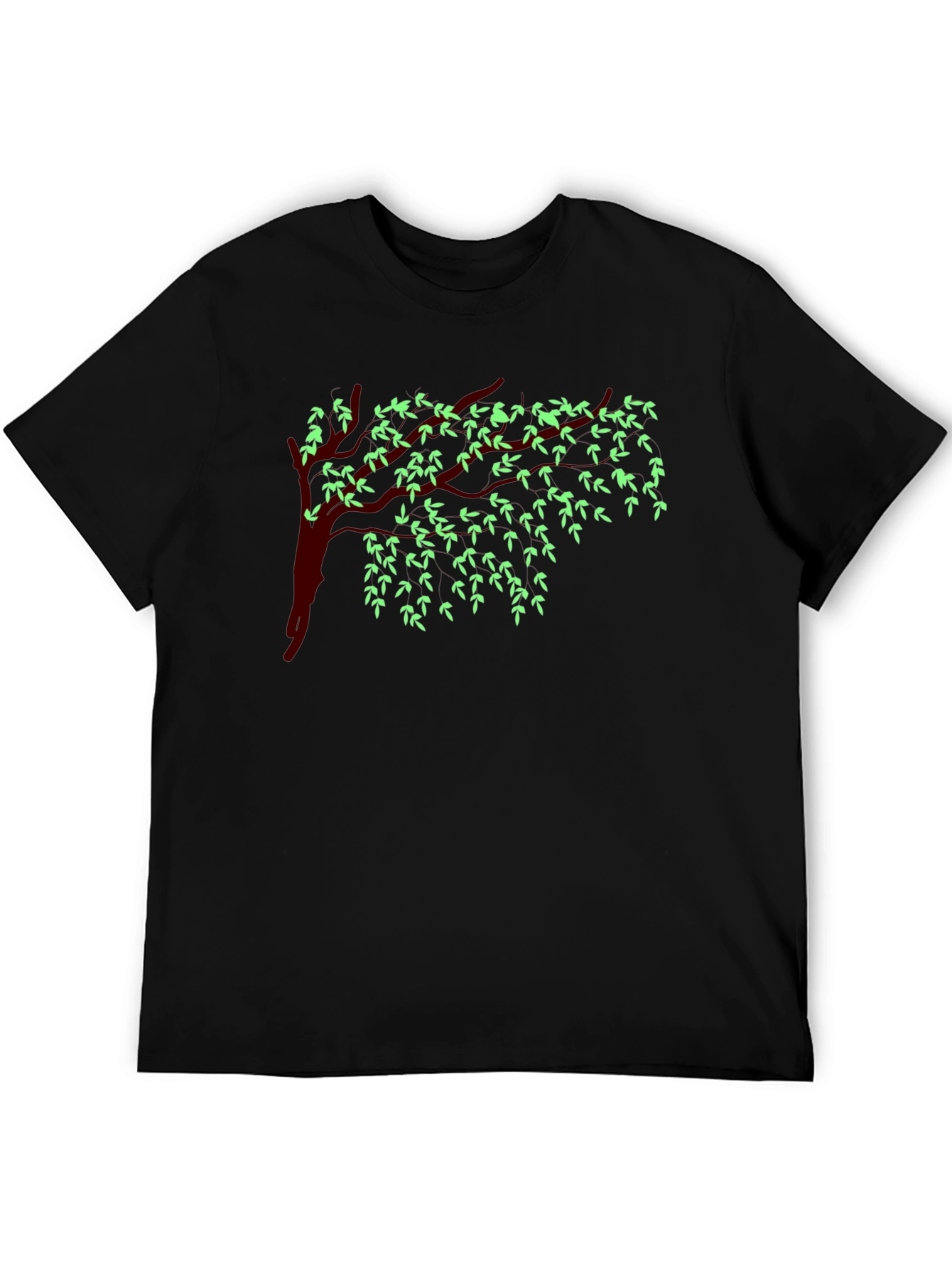 Willow Tree Graphic Tee - Nature Inspired Design