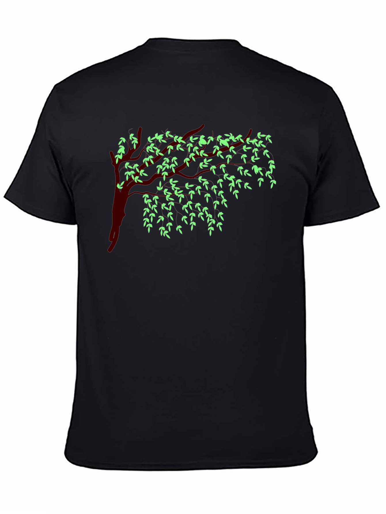 Willow Tree Graphic Tee - Nature Inspired Design
