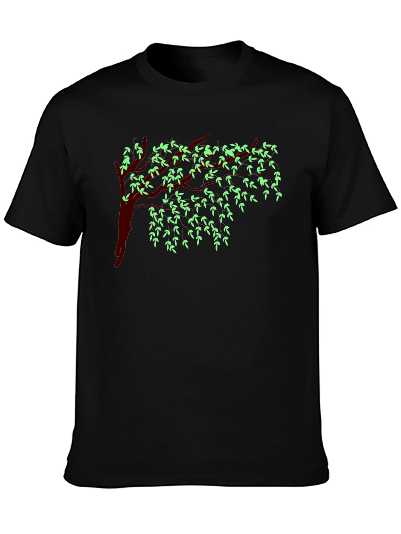 Willow Tree Graphic Tee - Nature Inspired Design