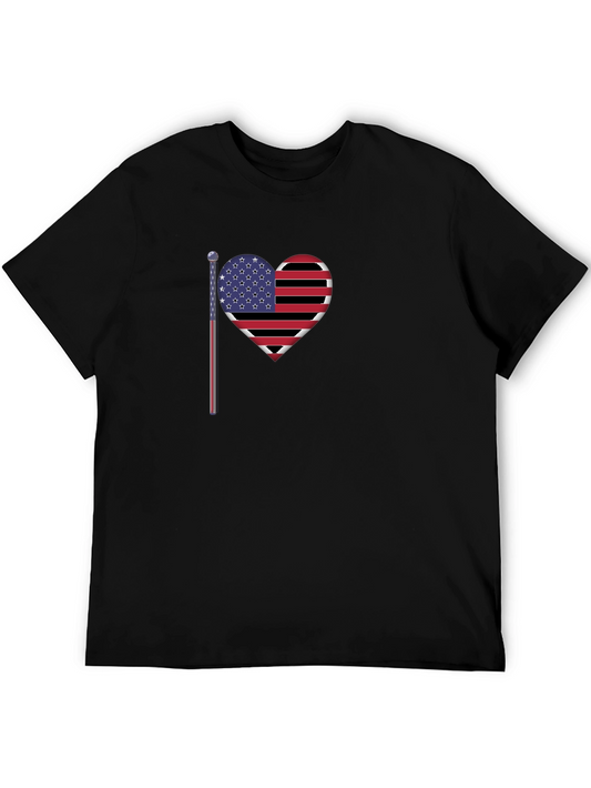 American Heart Flag T-Shirt