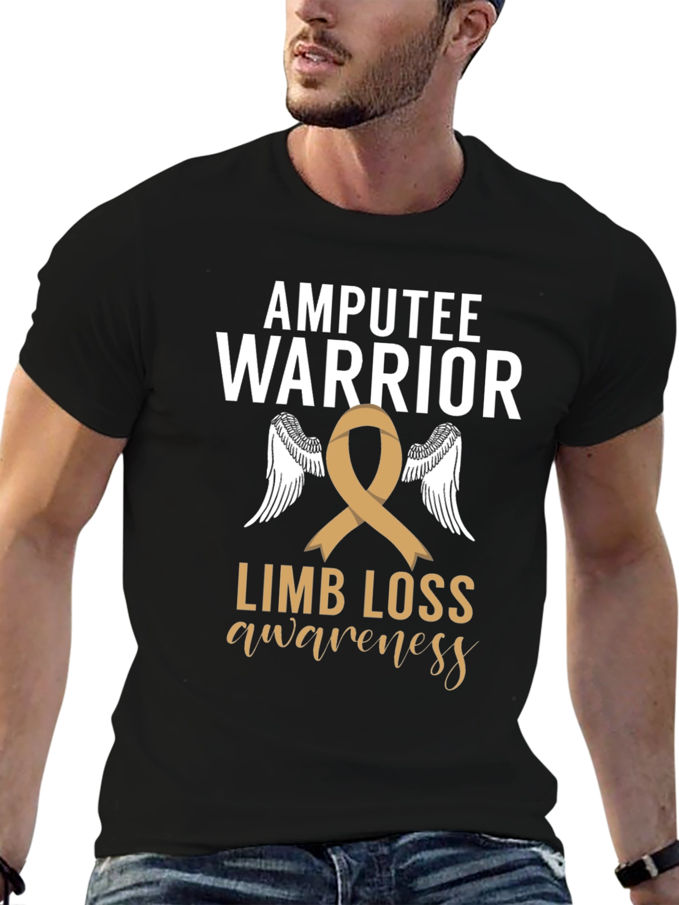 Amputee Warrior Limb Loss Awareness T-Shirt