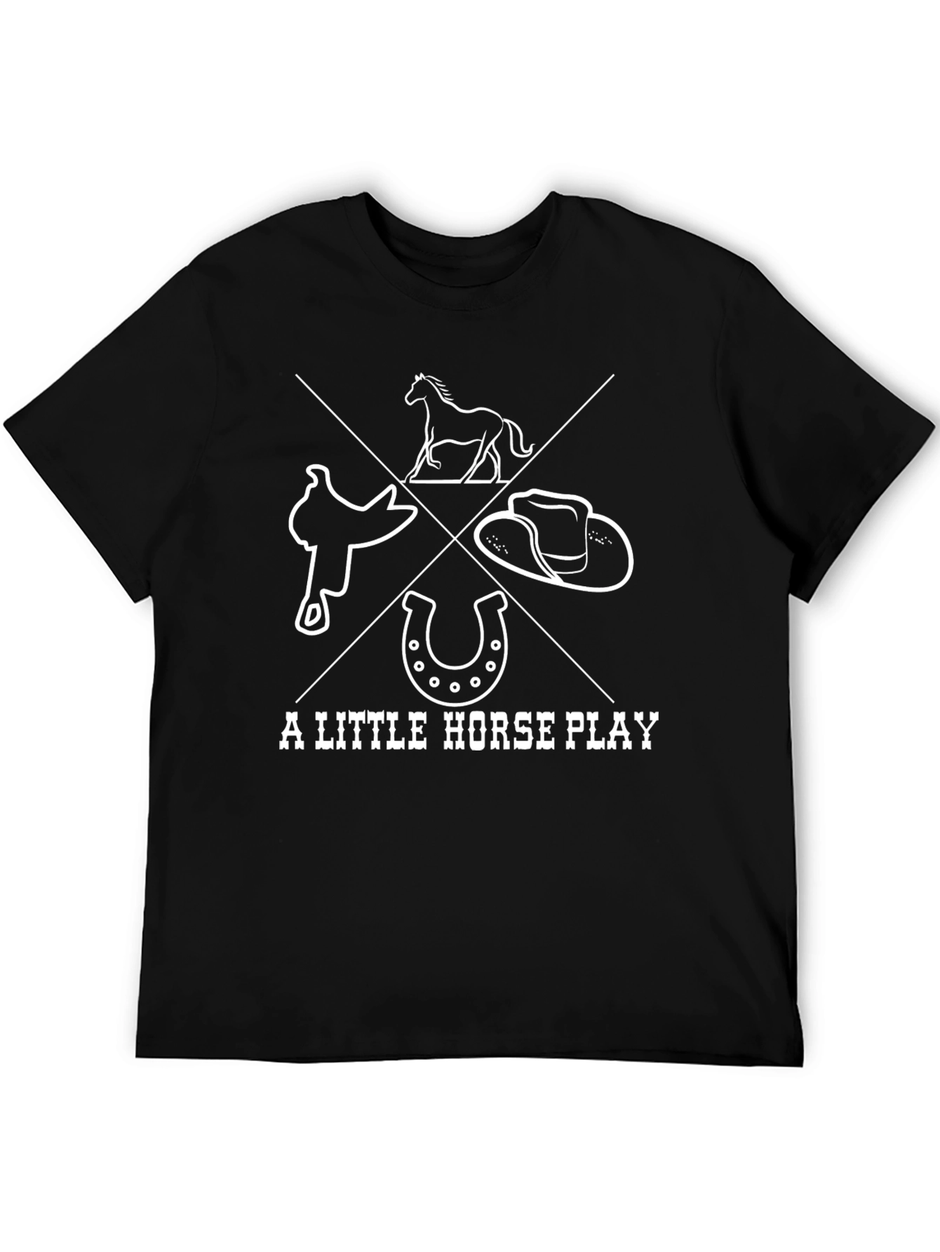 A Little Horse Play Graphic Tee
