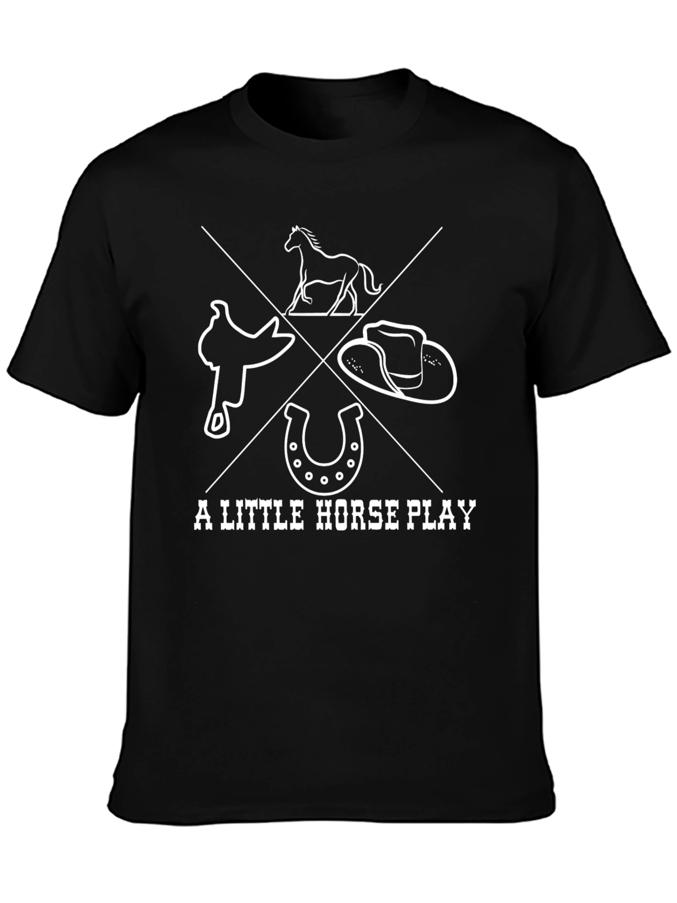 A Little Horse Play Graphic Tee