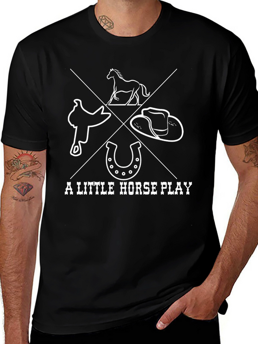 A Little Horse Play Graphic Tee